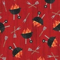 MM Chill and Grill Fire Up - Red