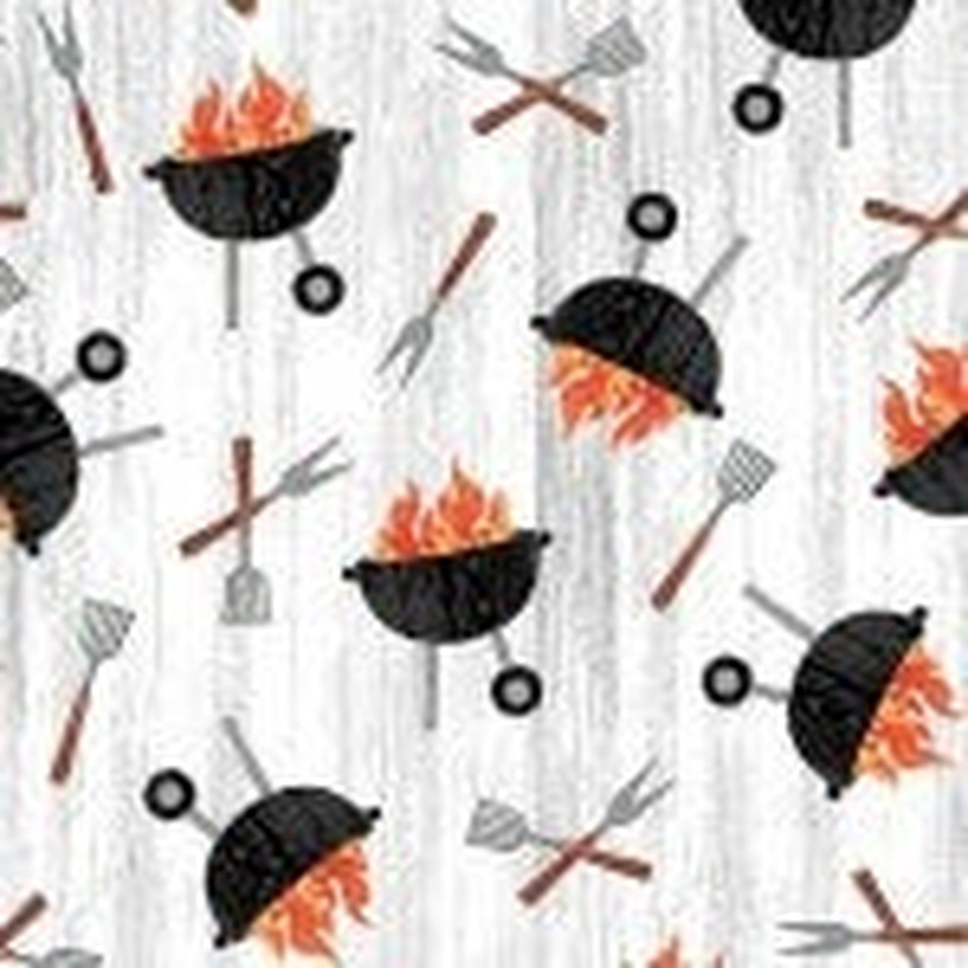 MM Chill and Grill Fire Up - White