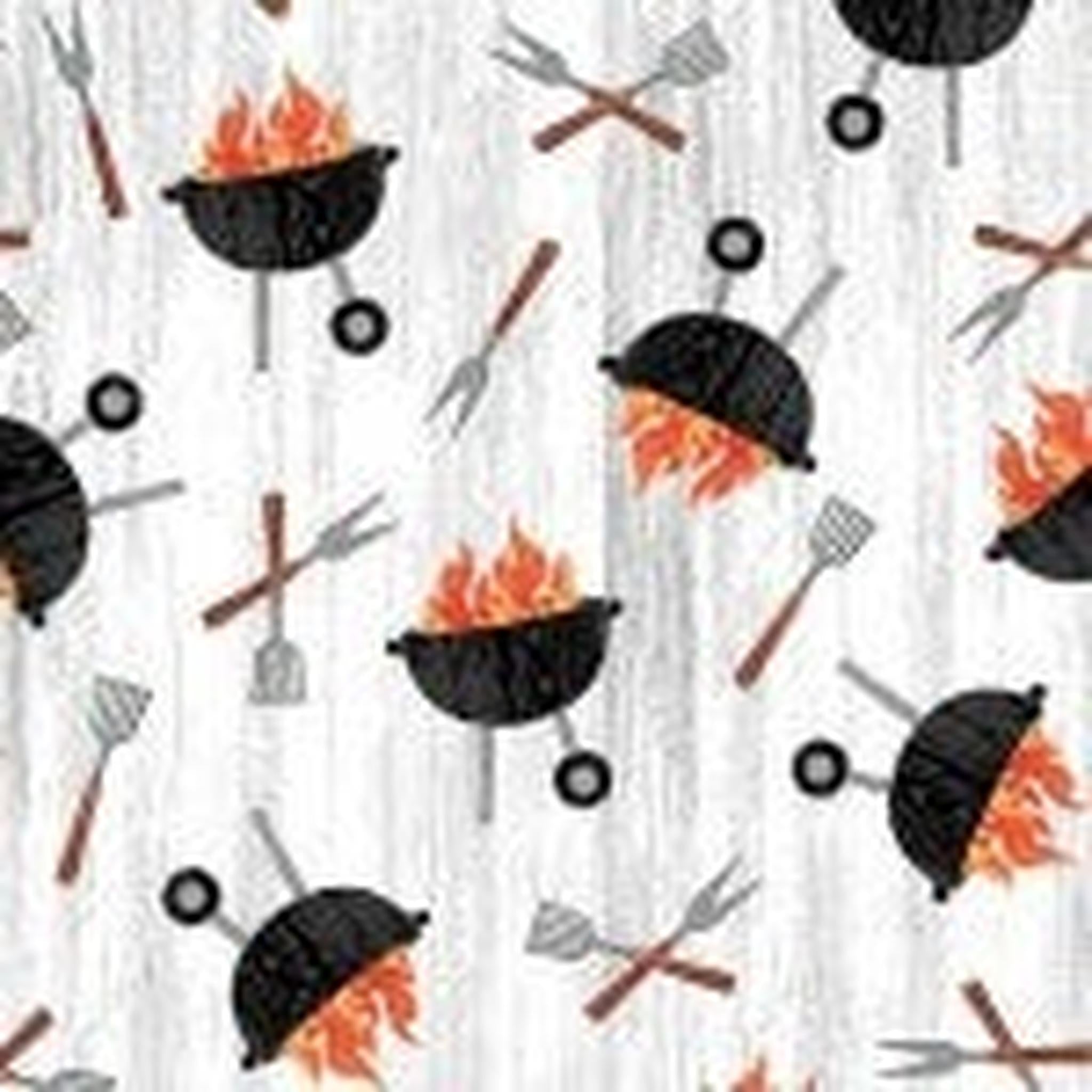 MM Chill and Grill Fire Up - White