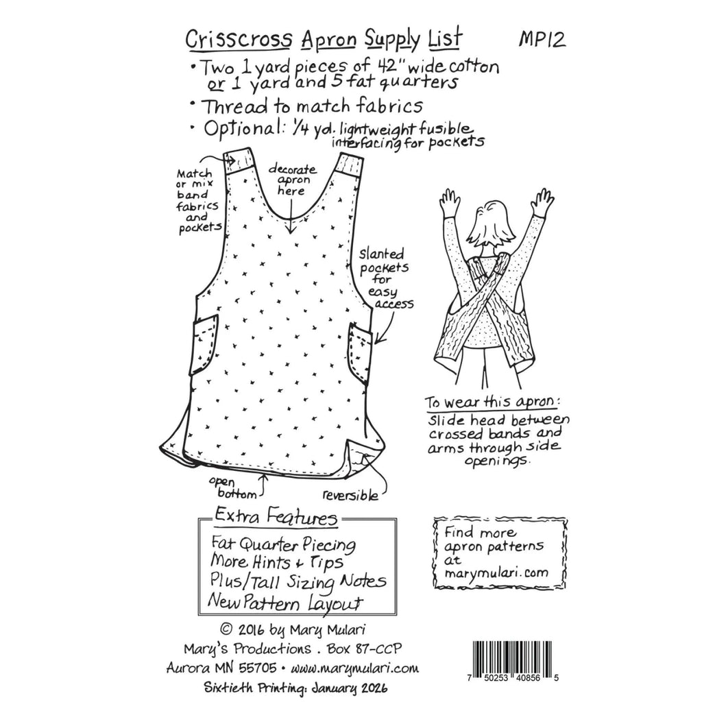 Pattern: Crisscross Apron