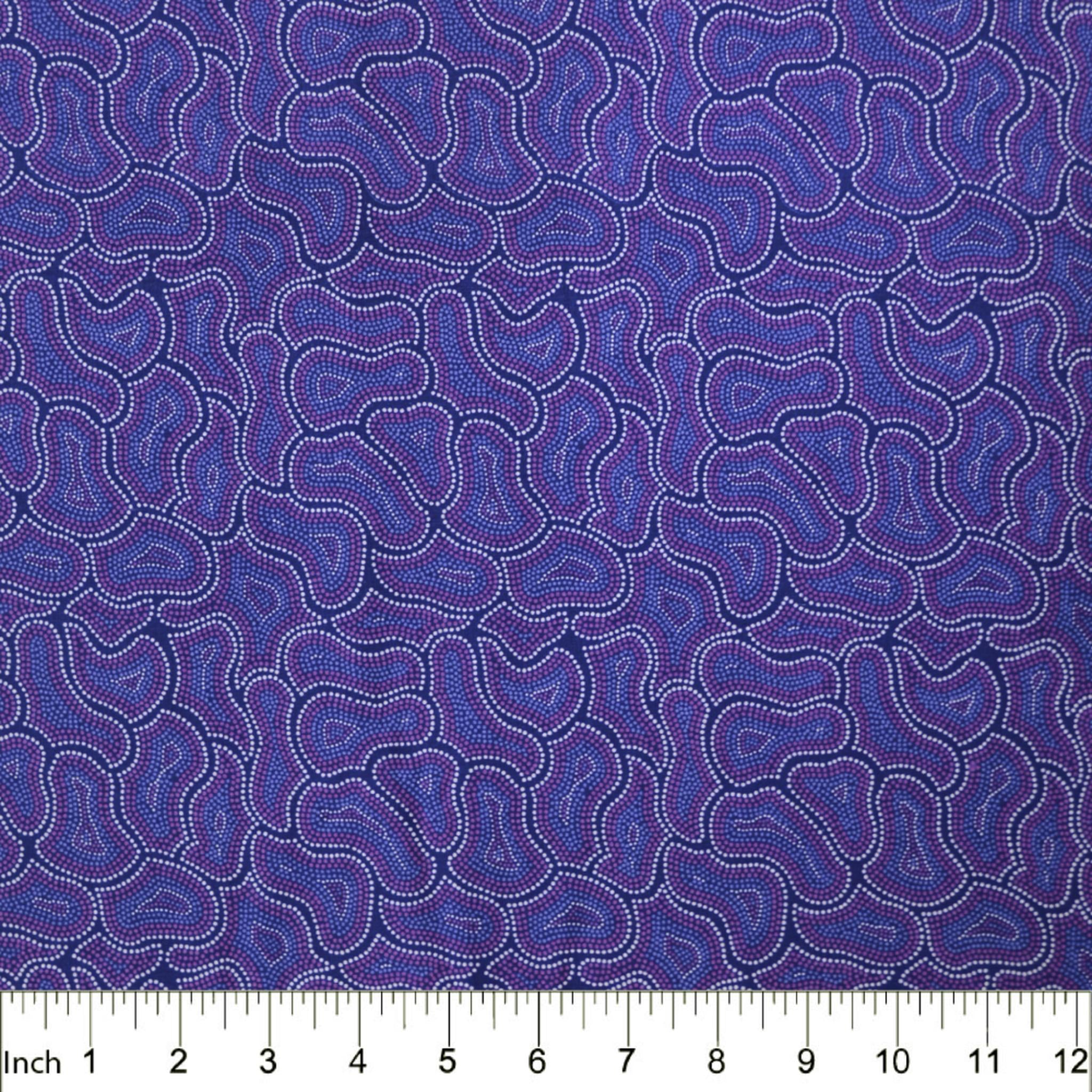 M&S Textiles - Bush Seeds Purple