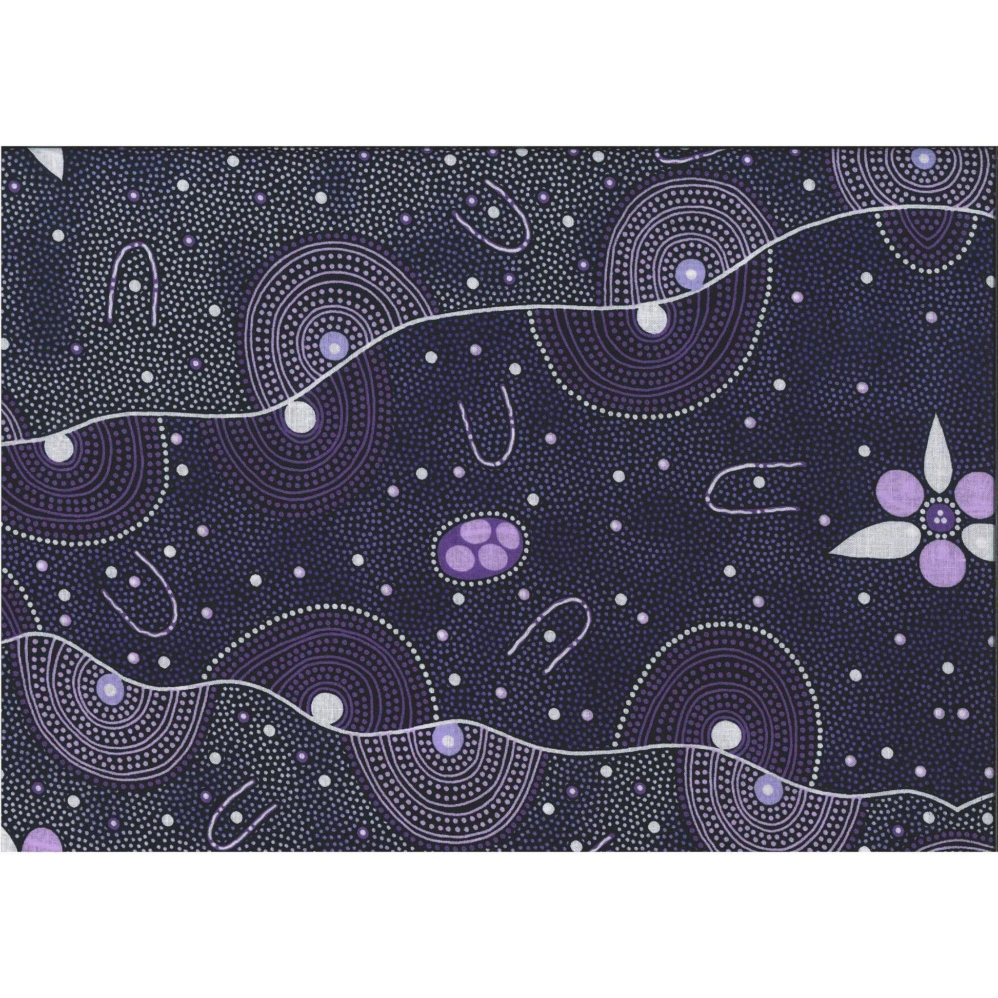 M&S Textiles - Bush Tucker Dreaming: Ink