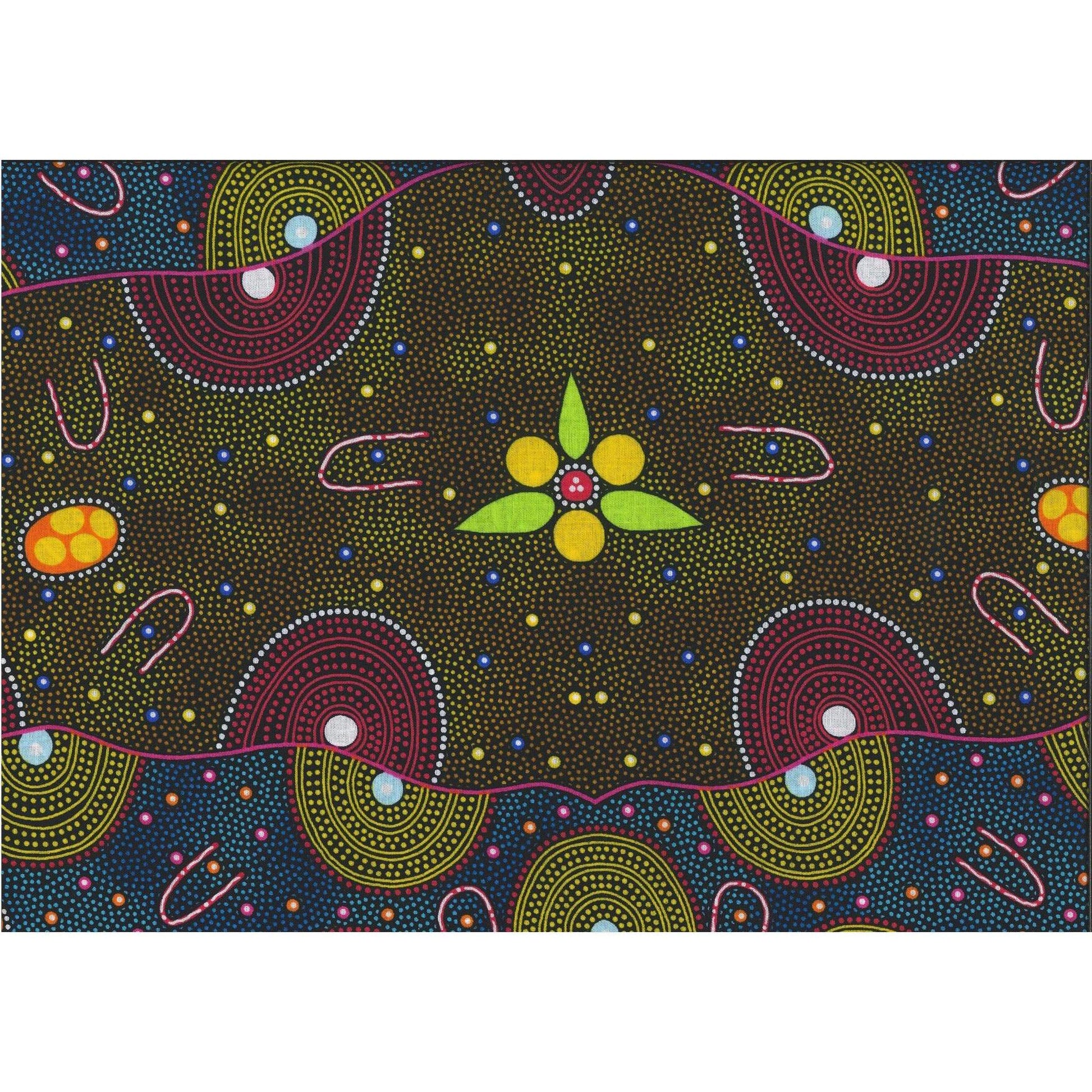 M&S Textiles - Bush Tucker Dreaming: Multi