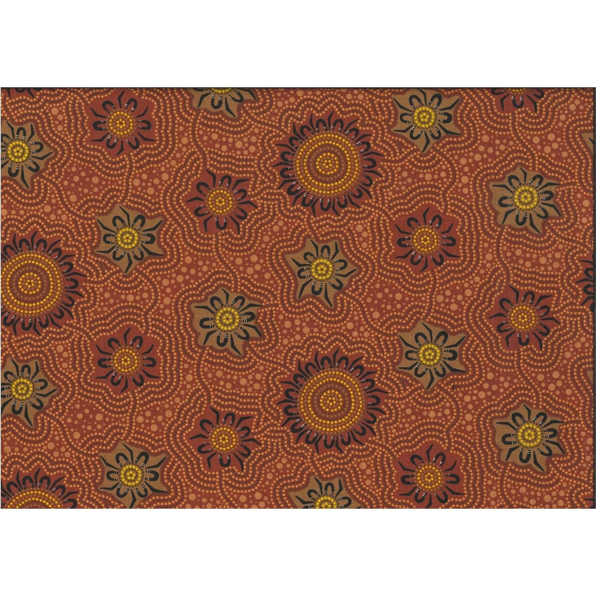 M&S Textiles - Caming Ground 2: Brown