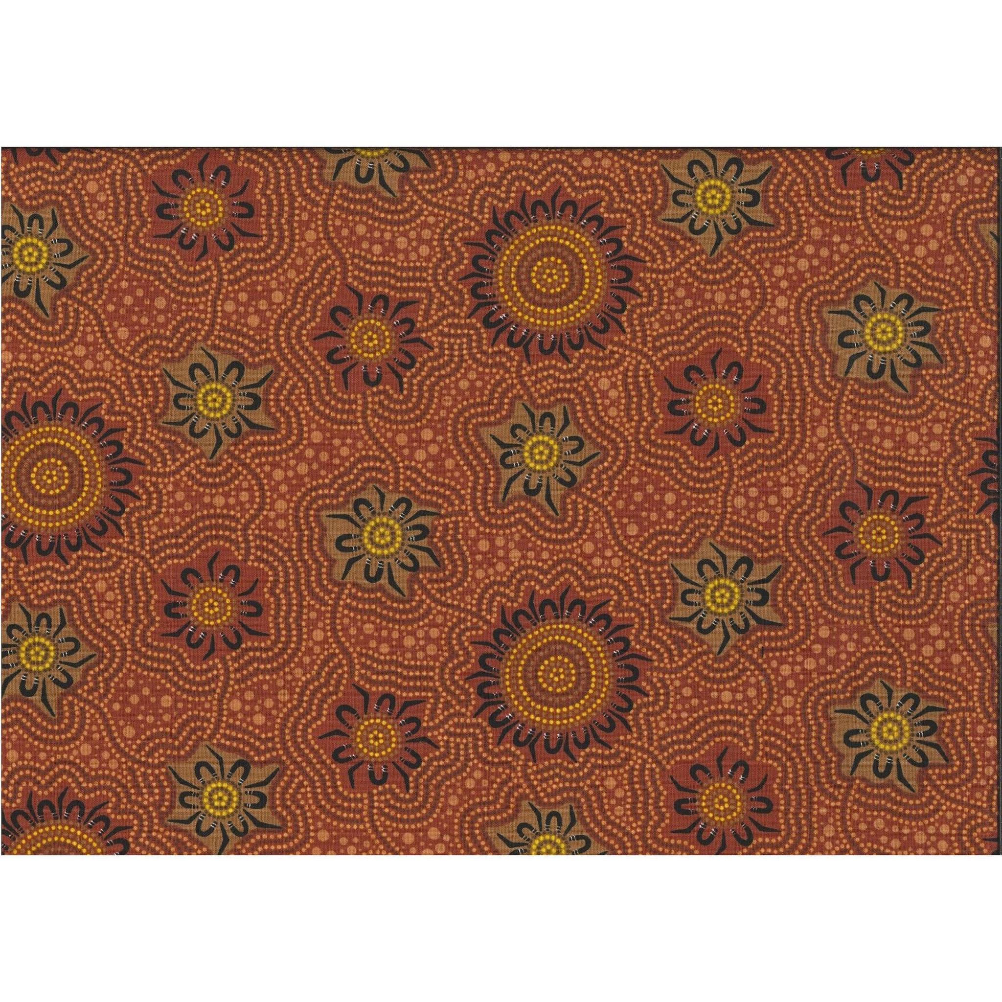 M&S Textiles - Caming Ground 2: Brown