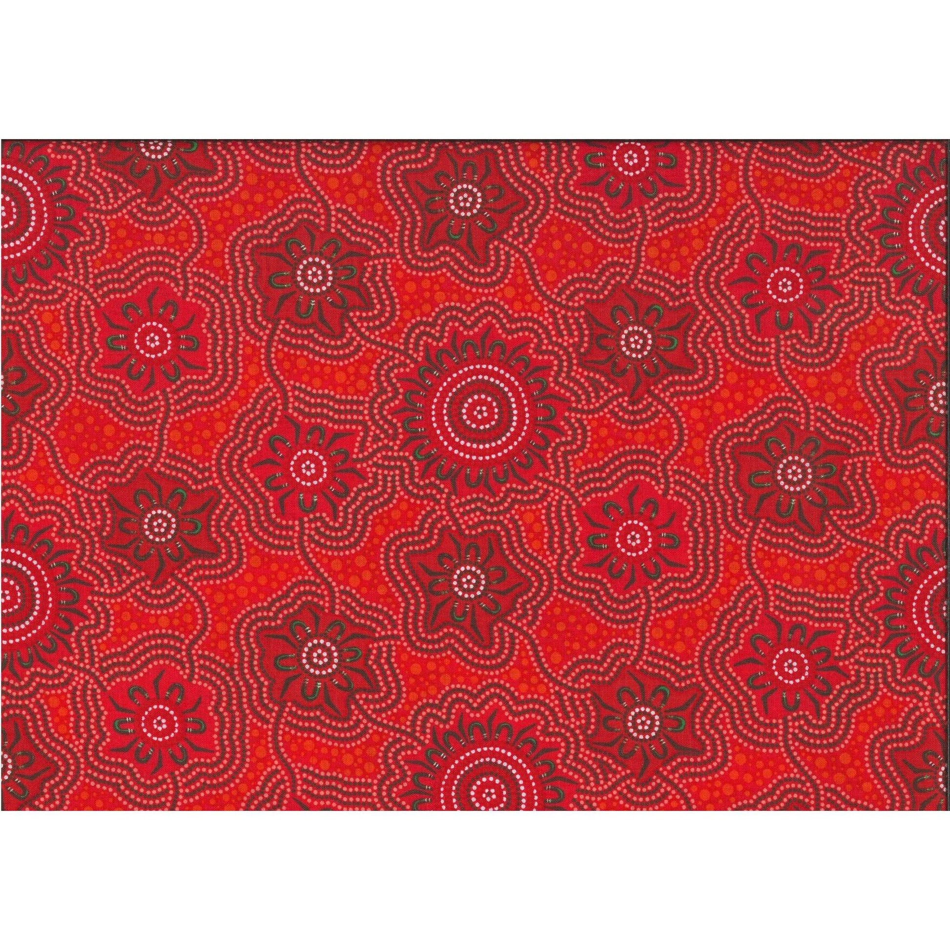 M&S Textiles - Caming Ground 2: Red