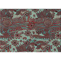 M&S Textiles - Dreaming Bush Plum: Red