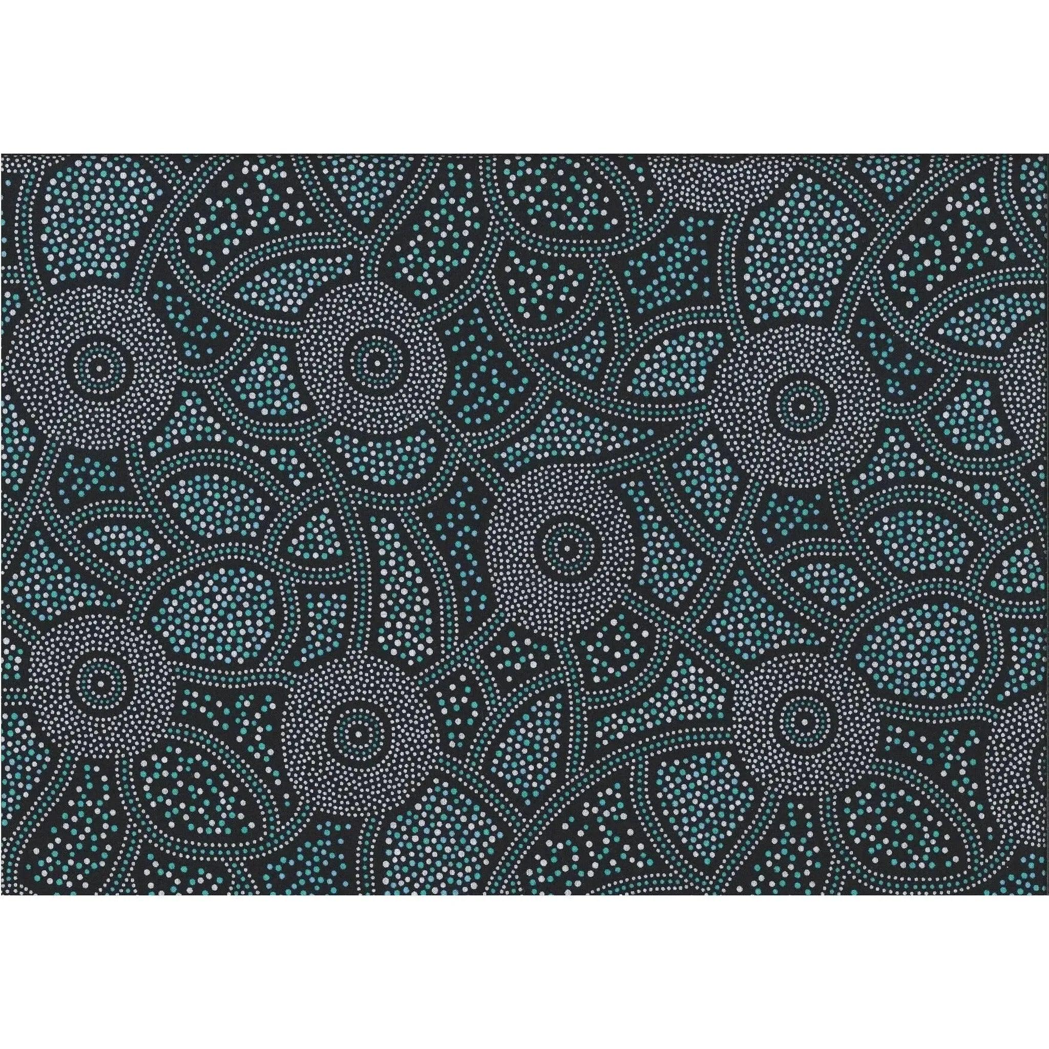 M&S Textiles - Kangaroo Dreaming: Emerald