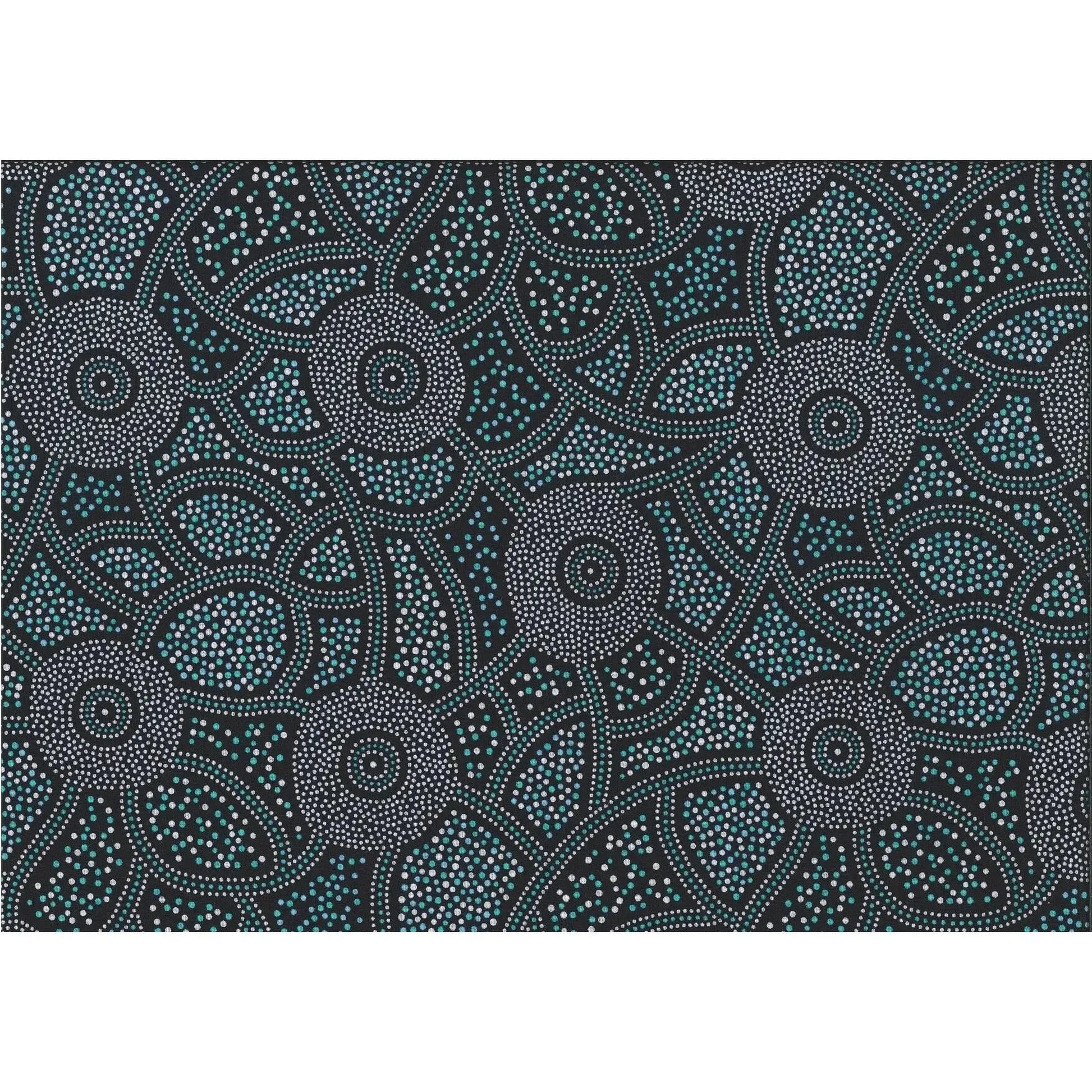 M&S Textiles - Kangaroo Dreaming: Emerald