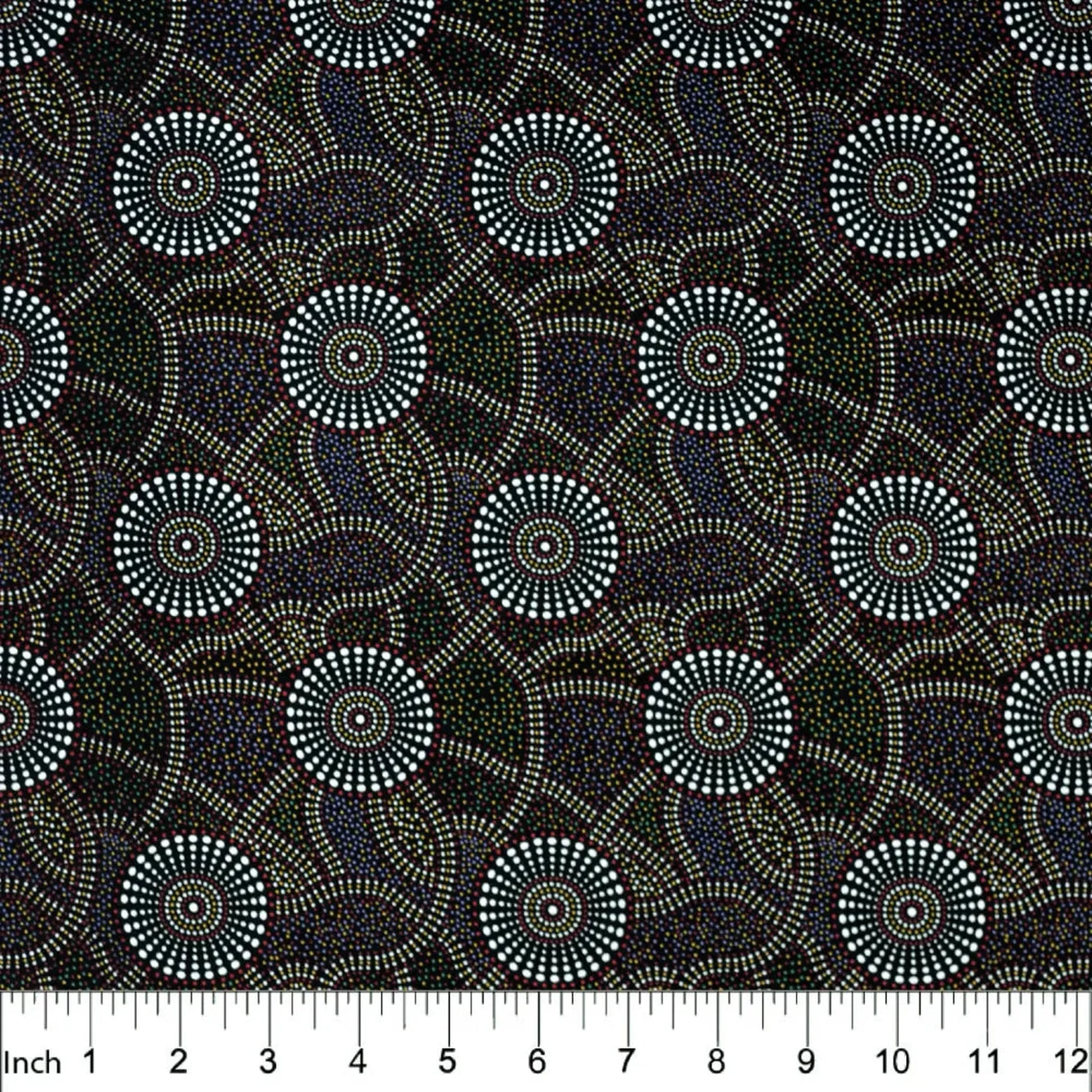 M&S Textiles Kangaroo Path - Black