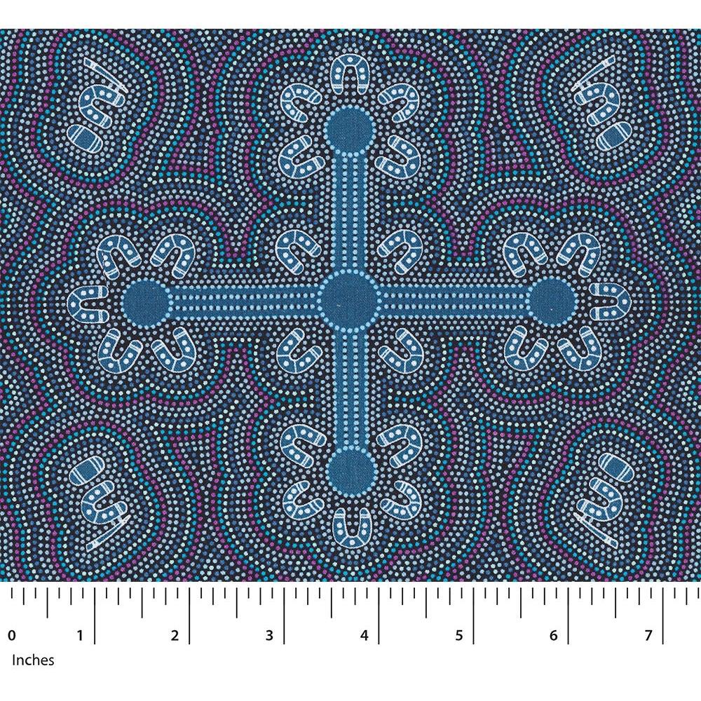 M&S Textiles - Ladies Dancing at Ceremony Purple