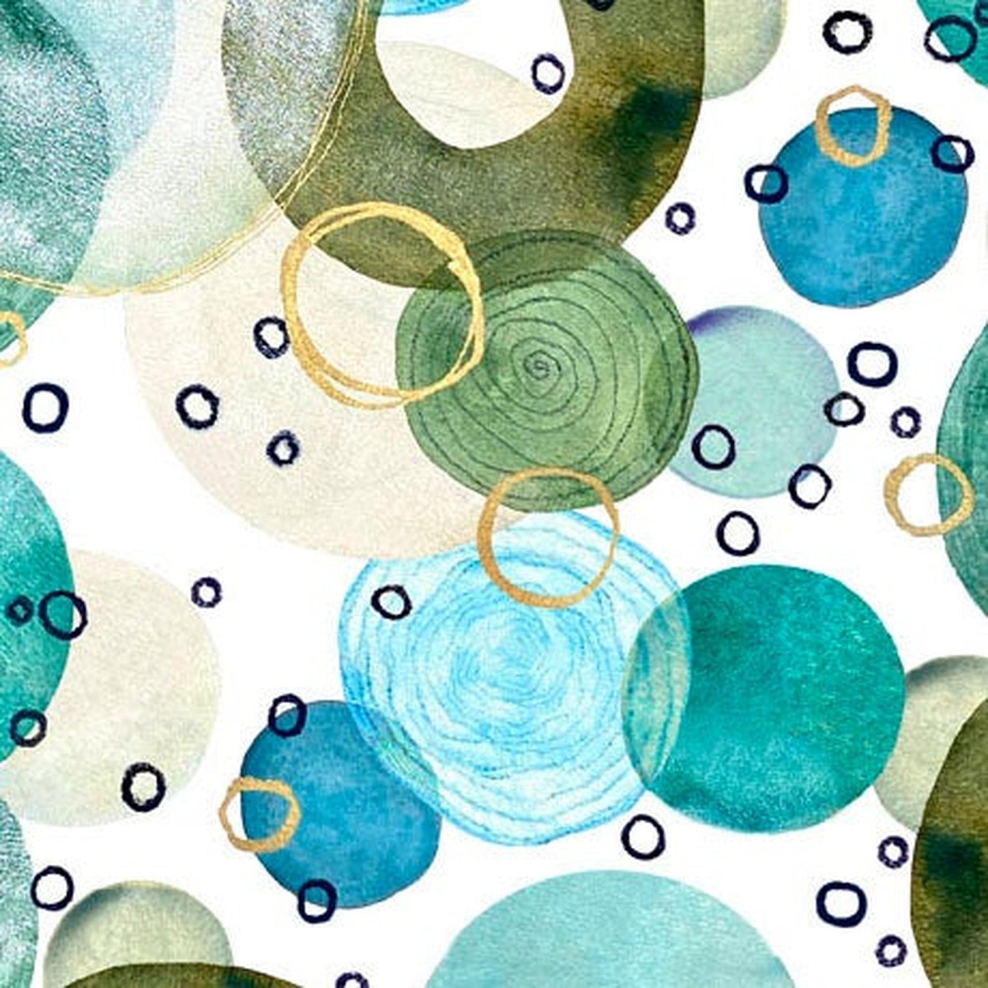 Mediterranea by Jocelyn Benford - Large Circle Geo Z