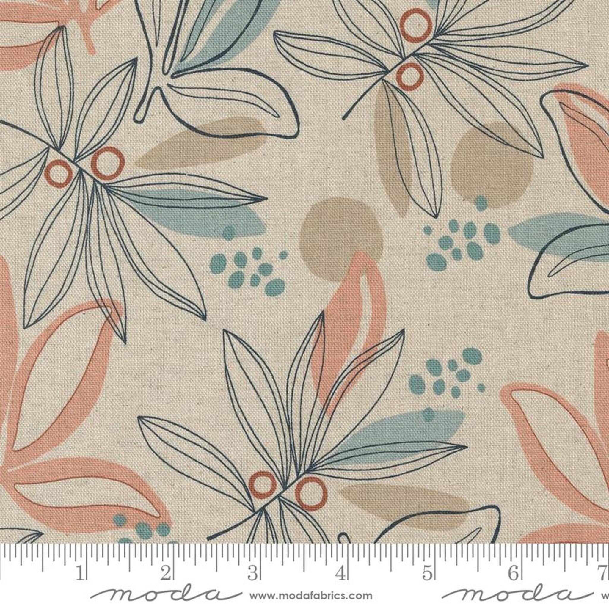 Melrose by Studio M - Palm Mochi Linen: Angel