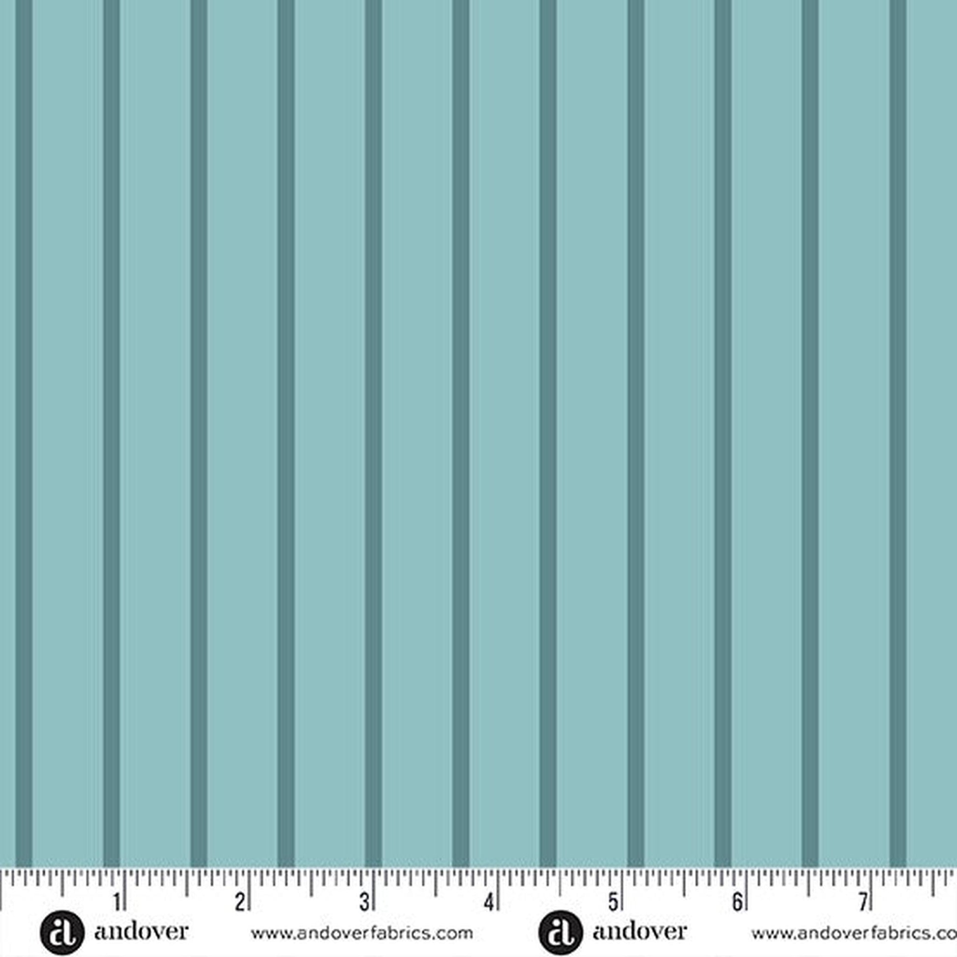 Memories Unfold by Stephanie Organes - Town Wharf: Teal