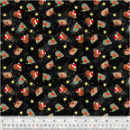 Meowy Christmas Jolly Mice - Black