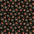 Meowy Christmas Jolly Mice - Black