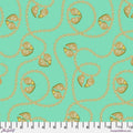 Metallic Besties by Tula Pink - Lil Charmer - Meadow