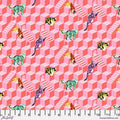 Metallic Besties by Tula Pink - Sitting Pretty - Blossom
