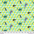 Metallic Besties by Tula Pink - Sitting Pretty - Meadow