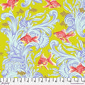 Metallic Besties by Tula Pink - Treading Water - Clover