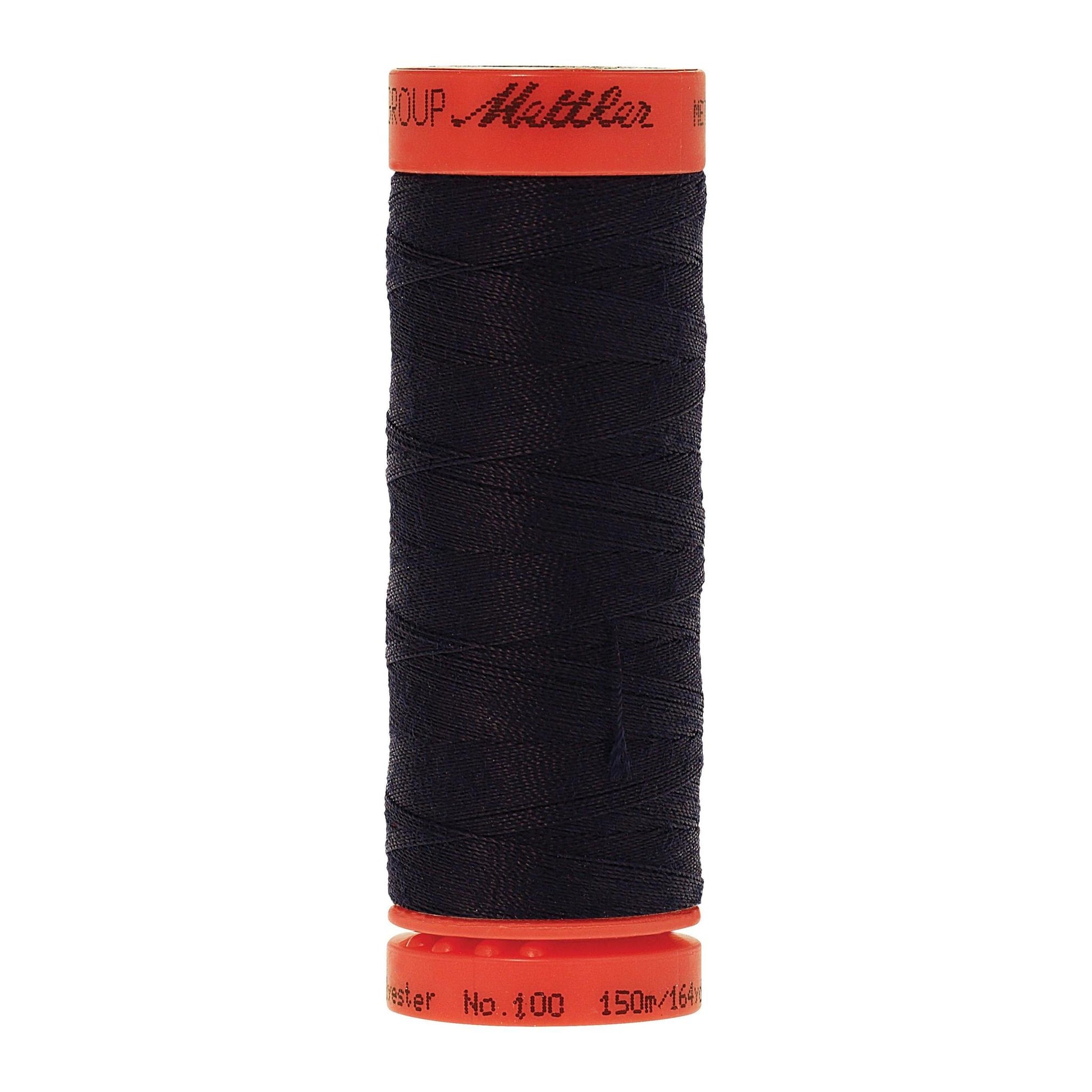 Metrosene Poly Thread 50wt 150m/164yds Darkest Blue
