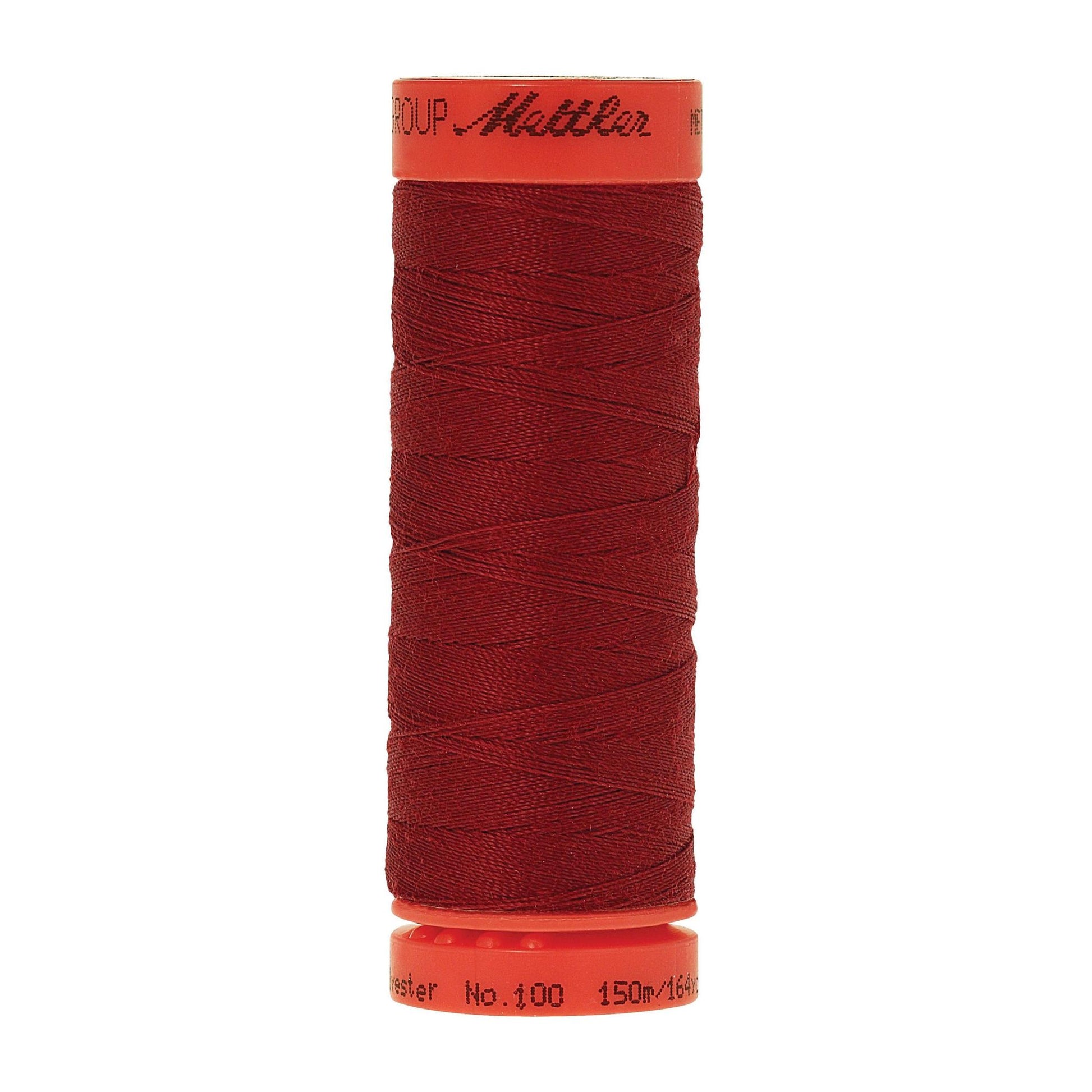 Metrosene Poly Thread 50wt 150m/164yds Fire Engine