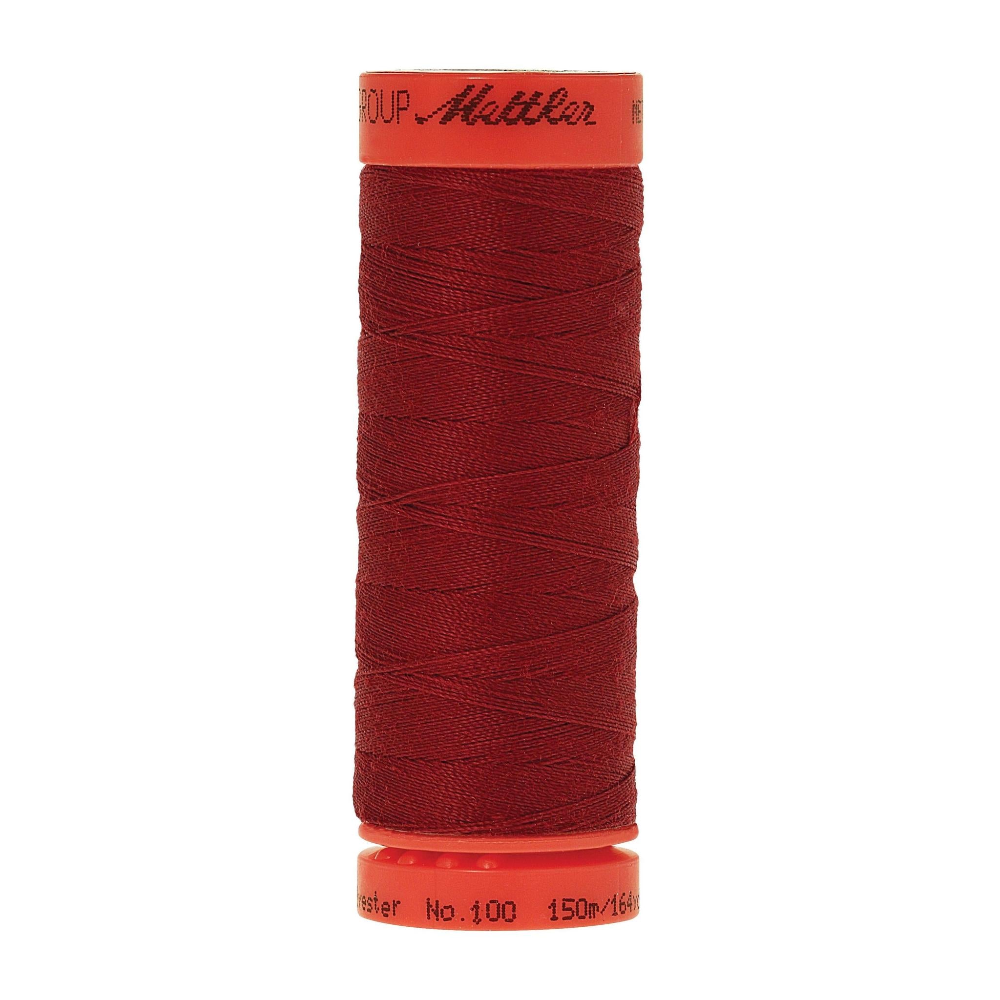 Metrosene Poly Thread 50wt 150m/164yds Fire Engine