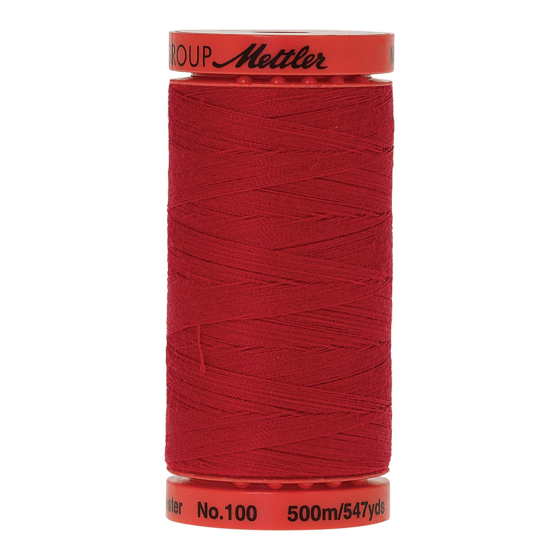 Metrosene Poly Thread 50wt 500m/547yds Cardinal