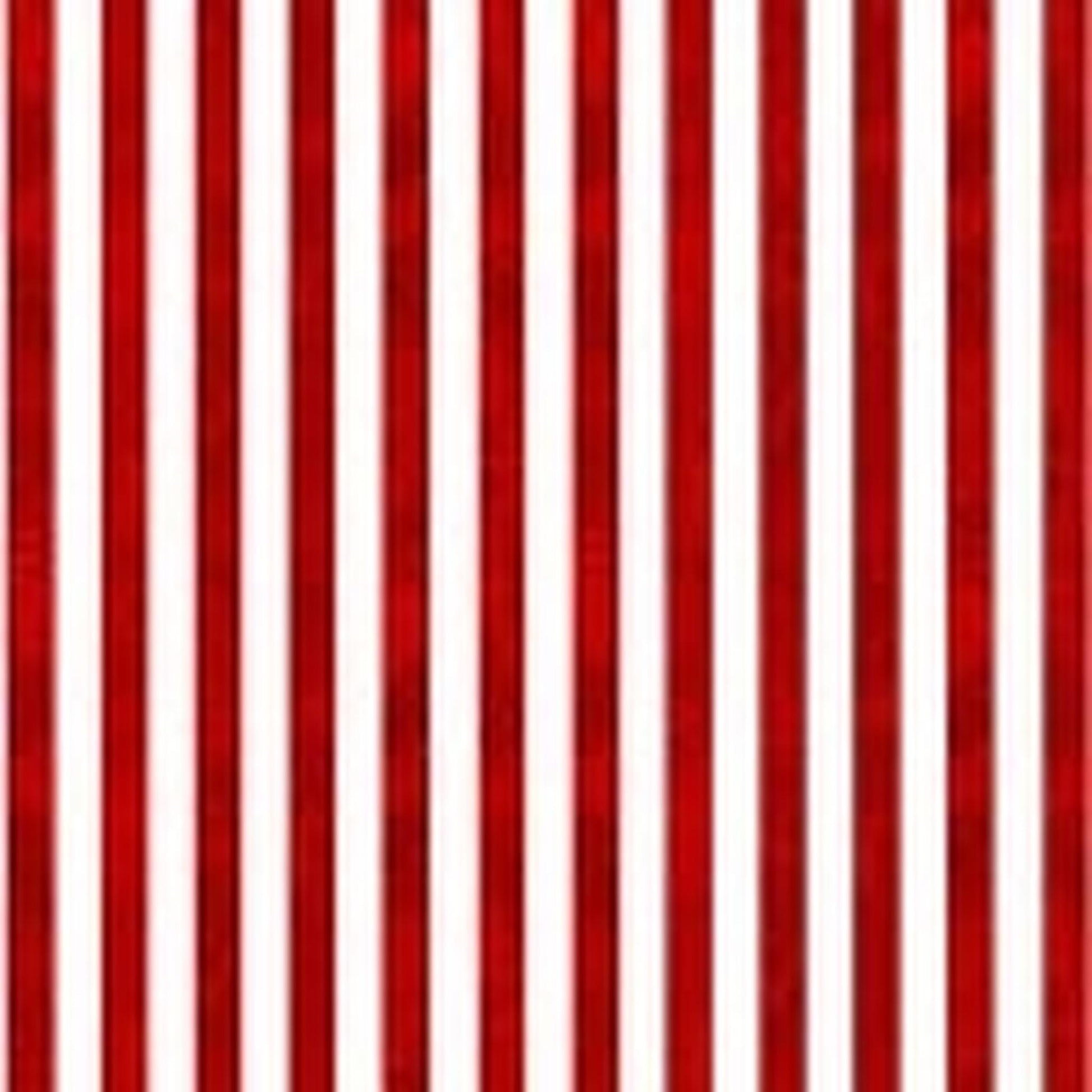Michael Miller America the Beautiful Alternating Stripes - Red