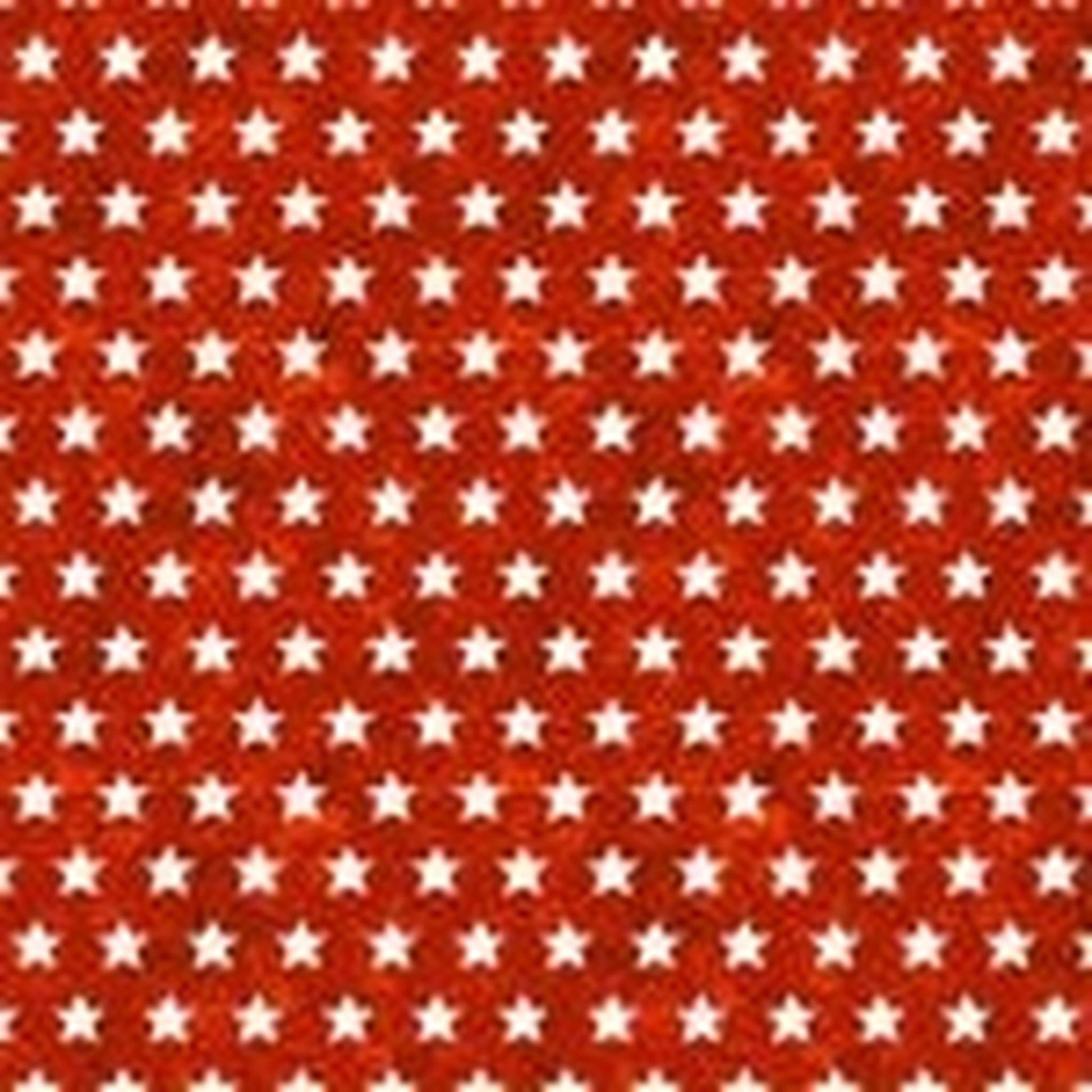 Michael Miller America the Beautiful Stars - Red