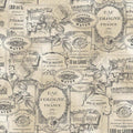Michael Miller Widebacks Perfume Labels: Beige