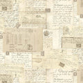 Michael Miller Widebacks Post Script: Beige