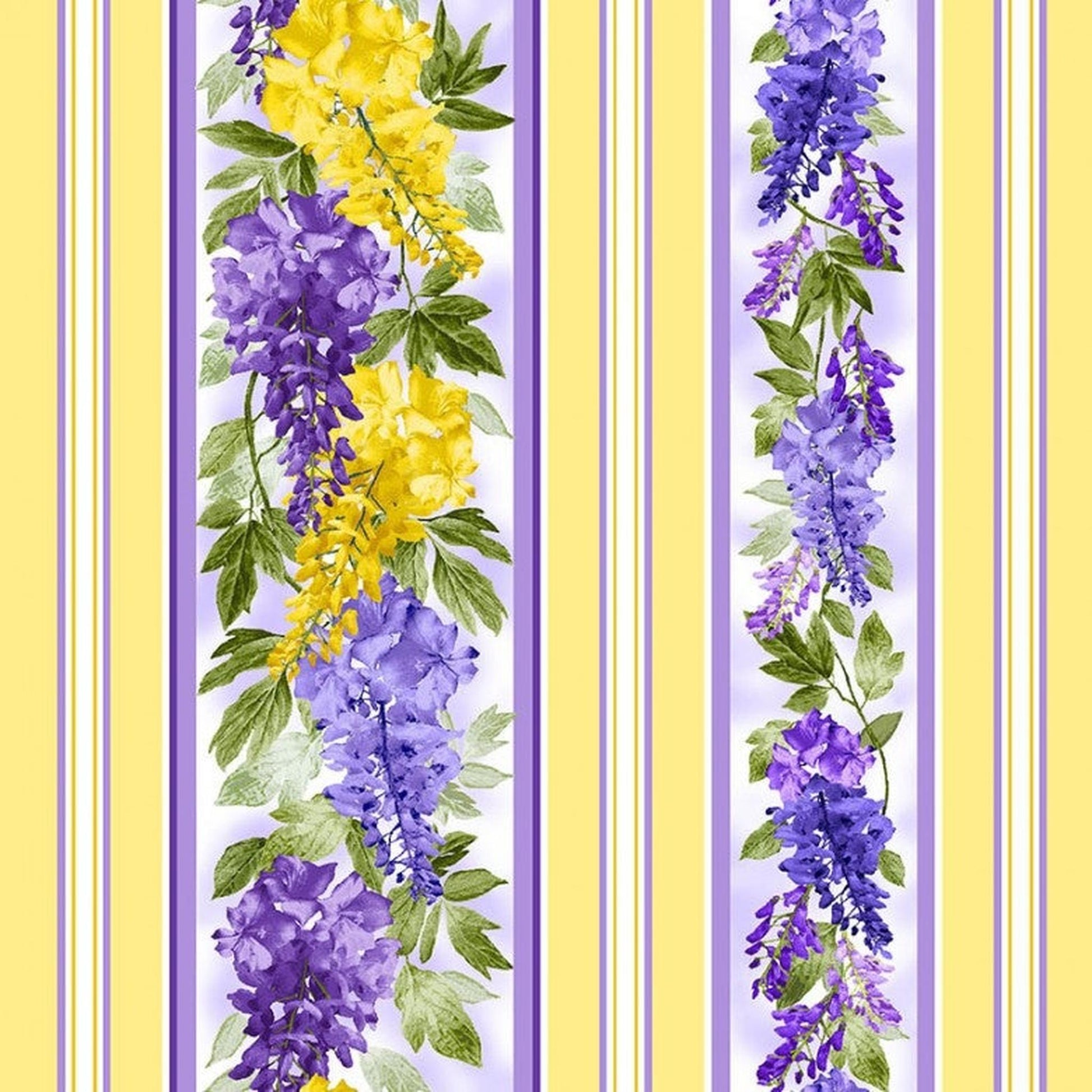 Michael Miller Wisteria Lane Stripe - Citron