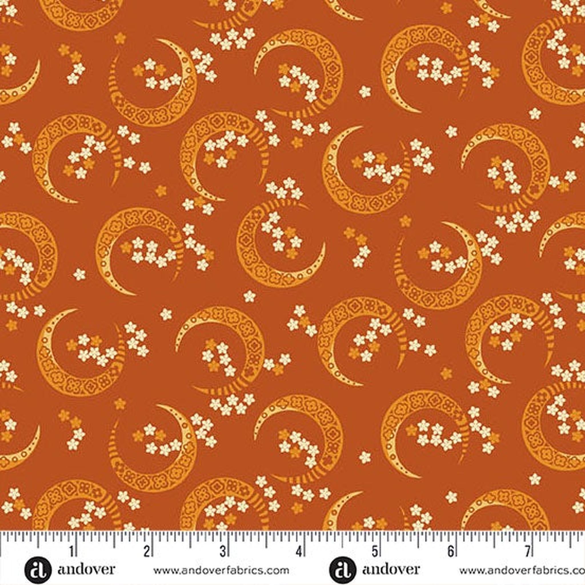 Midnight Moon Crescent Moon - Pumpkin