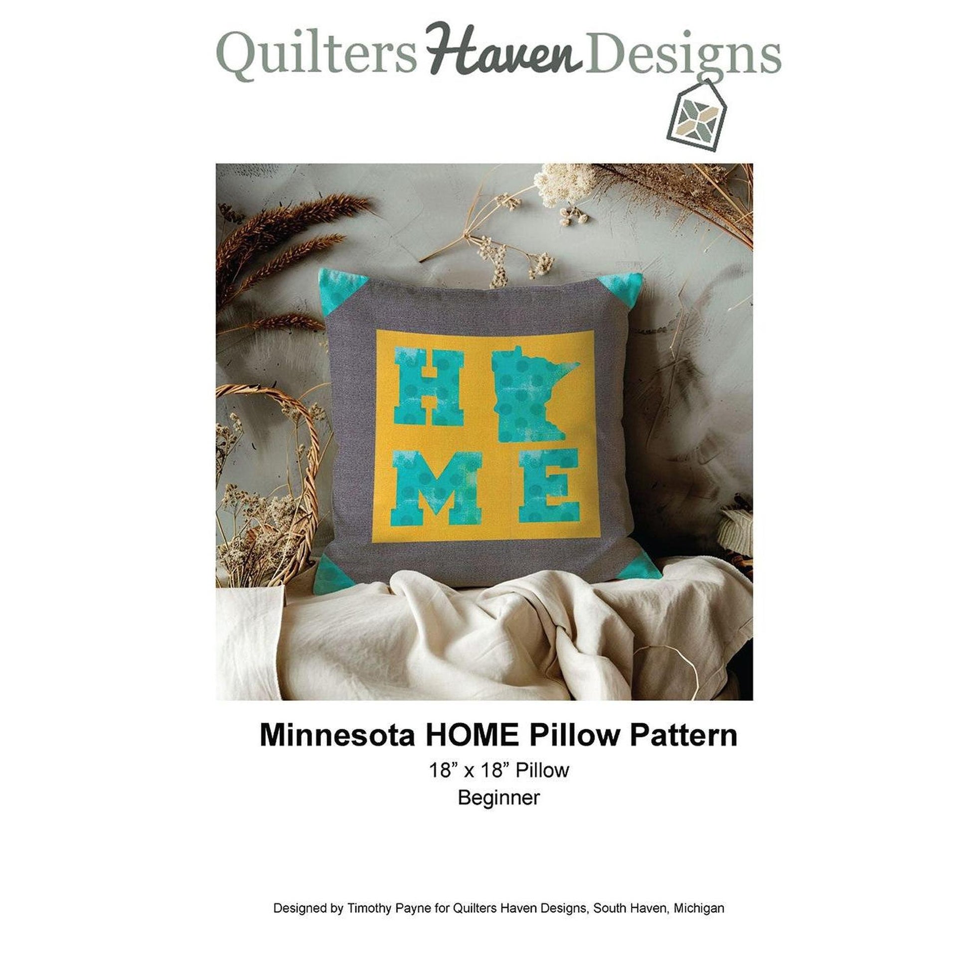 Minnesota HOME Pillow Pattern