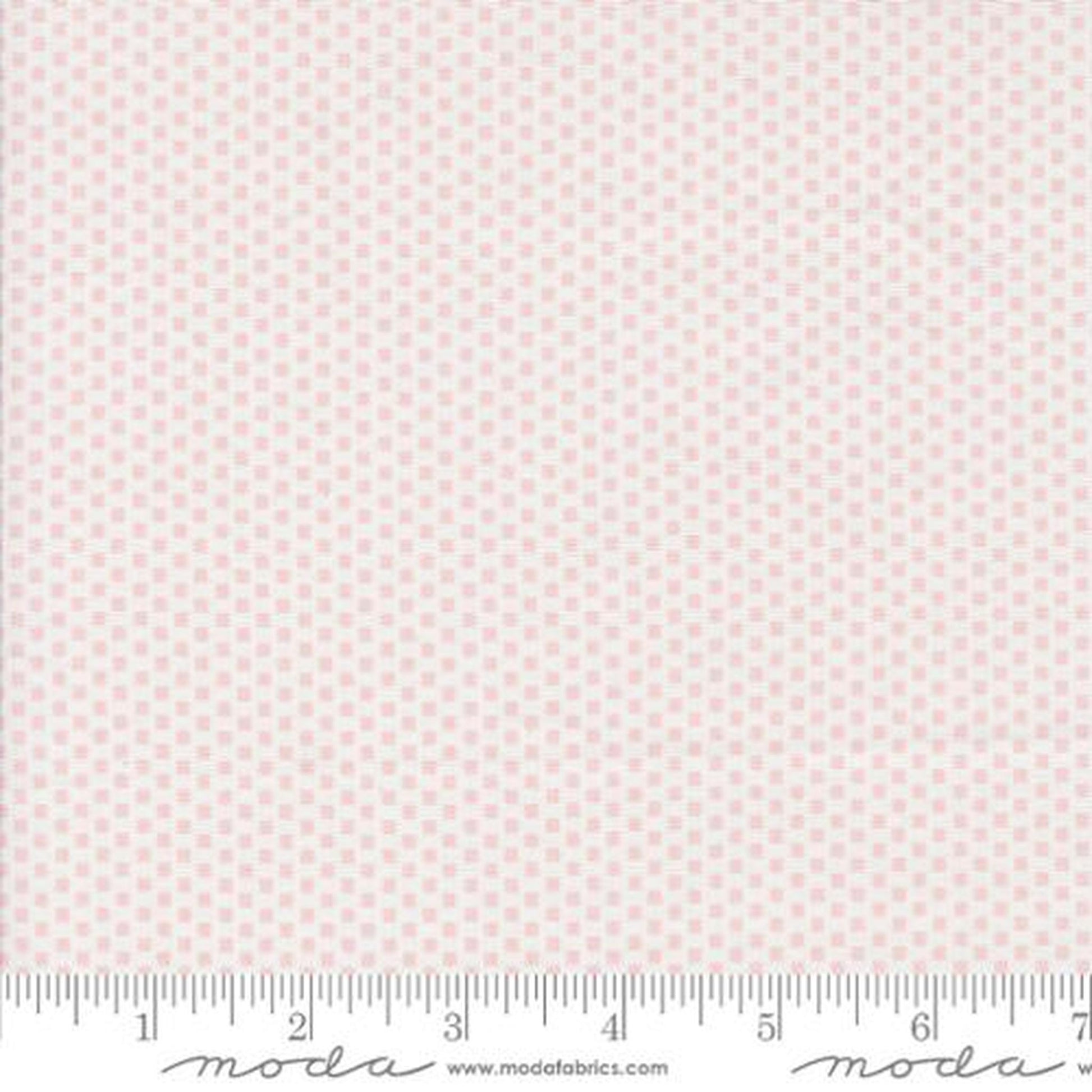 Mixed Bag of Bonbons by Jen Kingwell - Hopscotch: White Pink