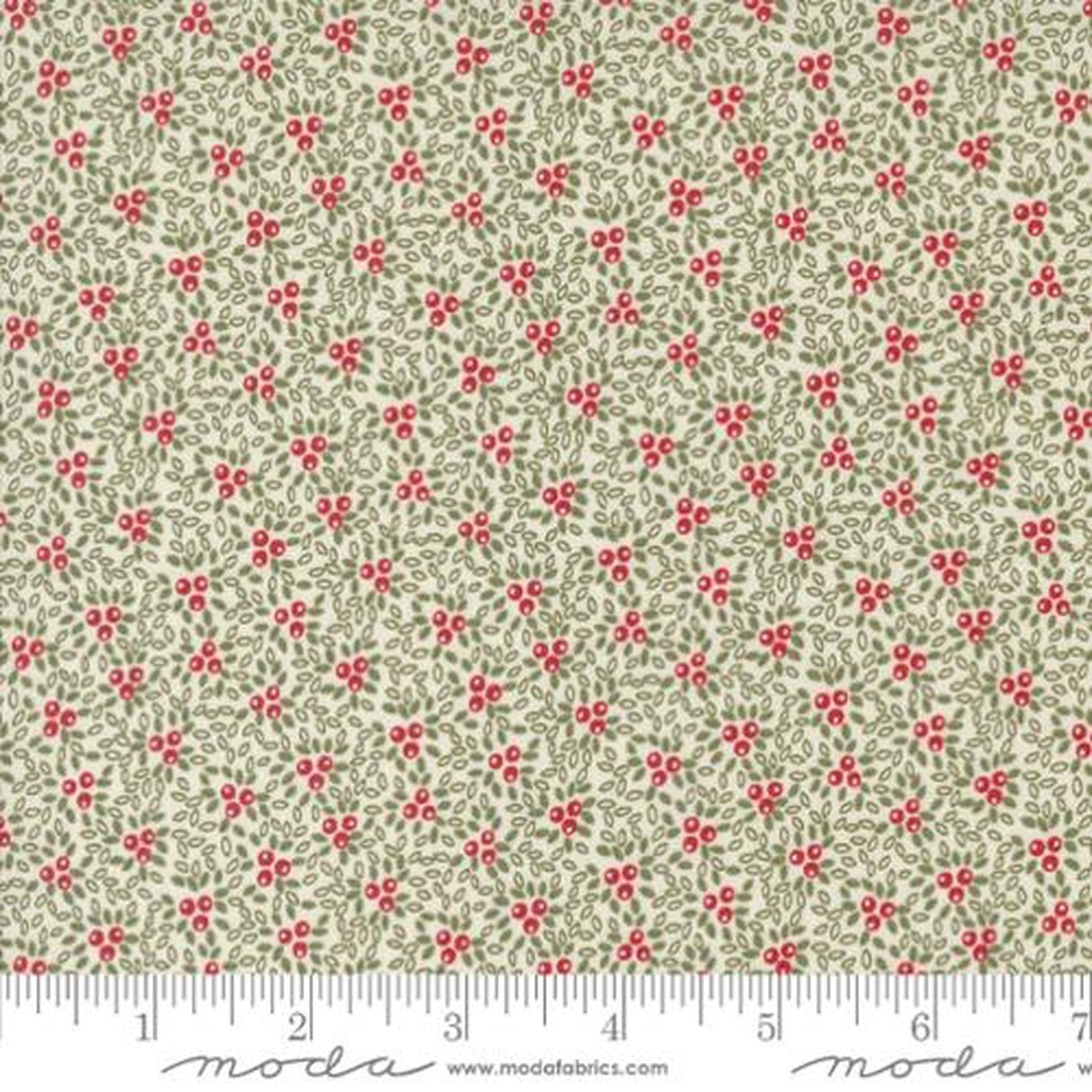 Moda: A Christmas Carol by 3 Sisters Berry Bunches: Snowflake