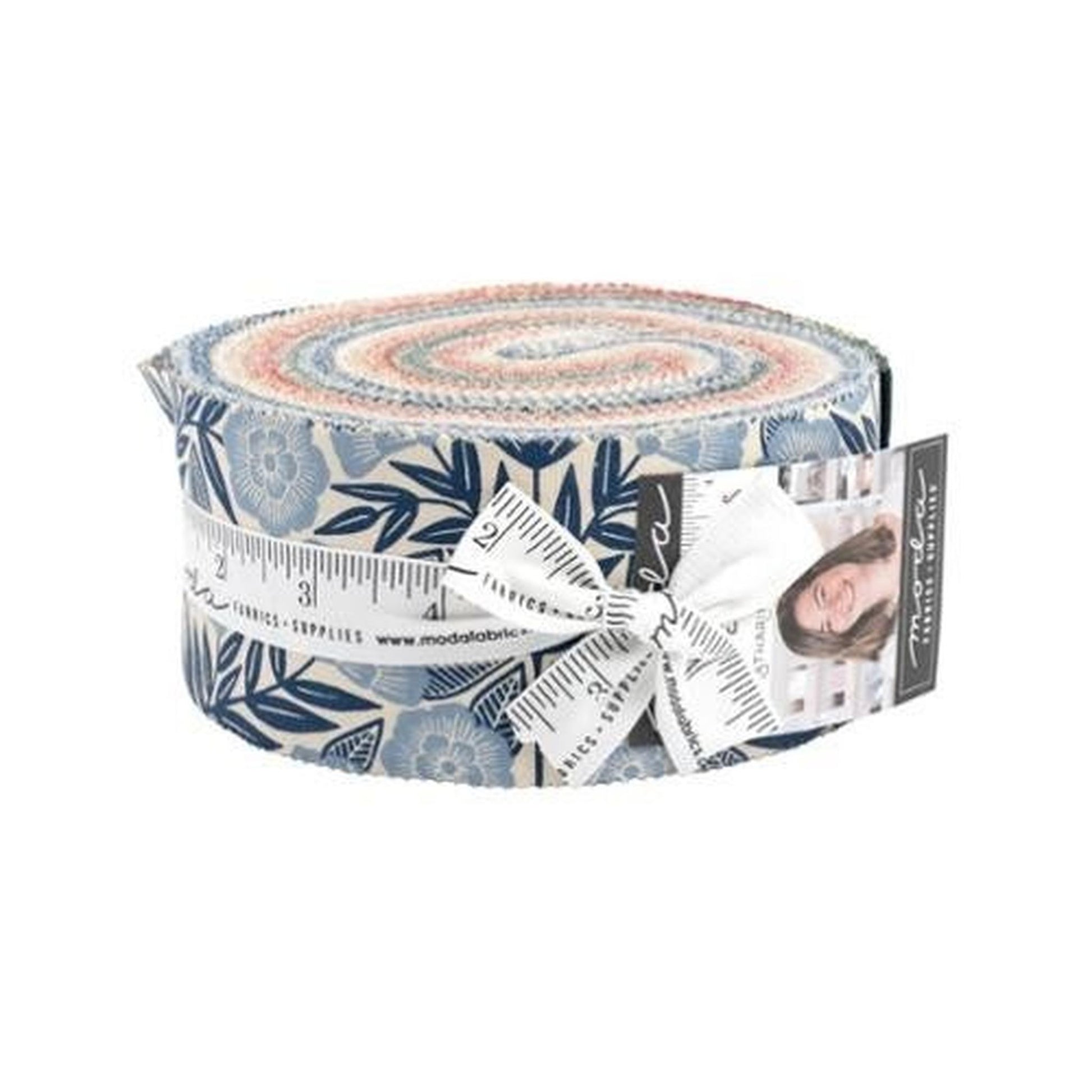 Moda Flower Press Jelly Roll