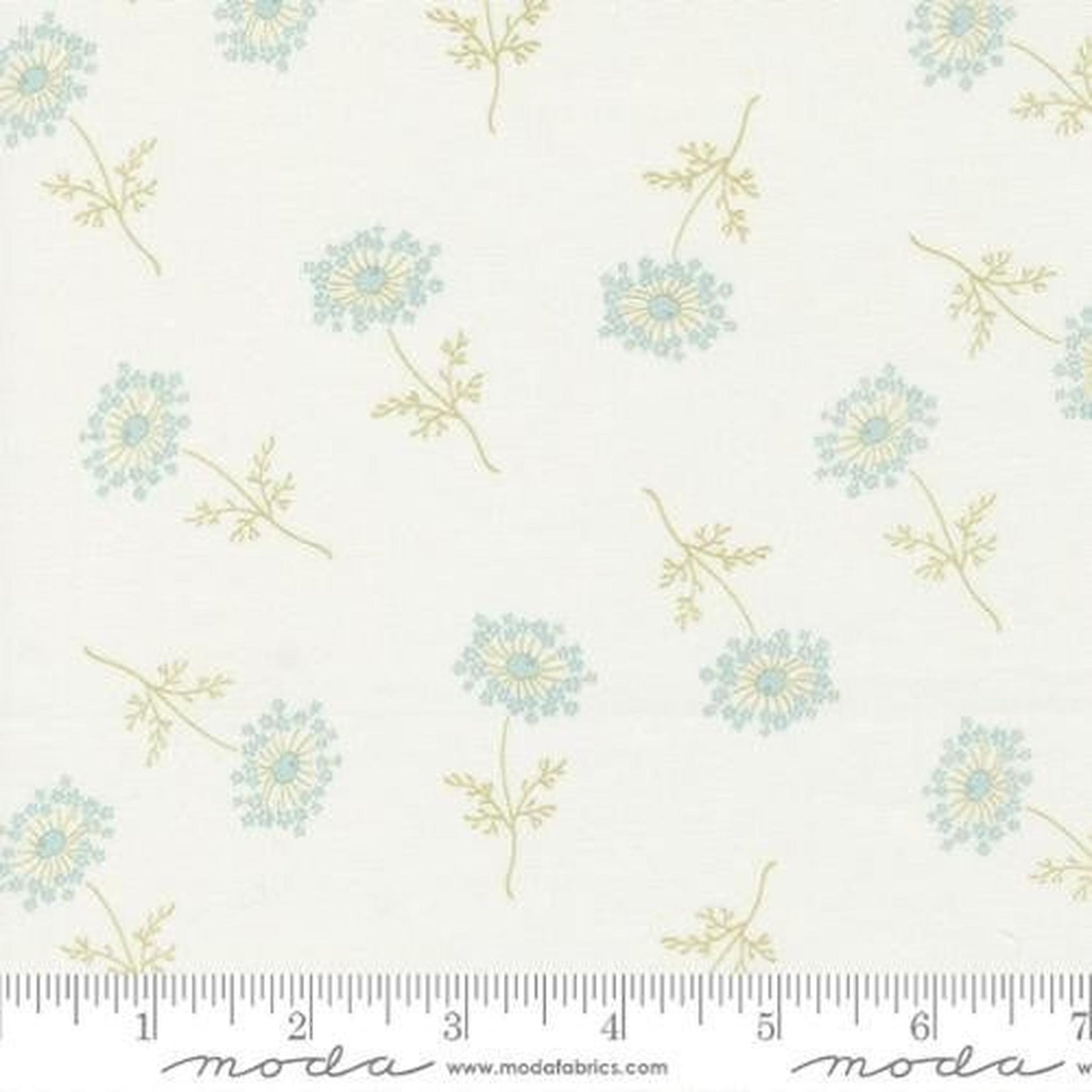 Moda Honeybloom Dancing Dandies - Milk