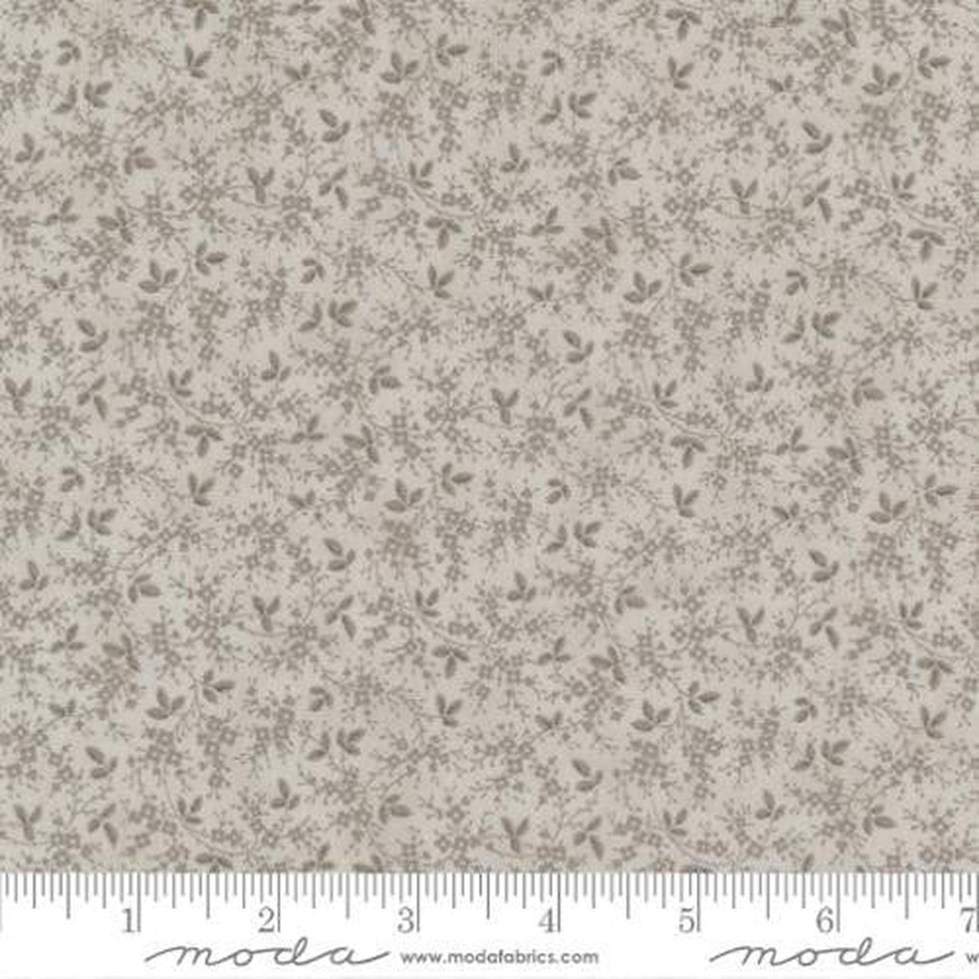 Moda Honeybloom Flourishing Flowers Ditsy - Stone