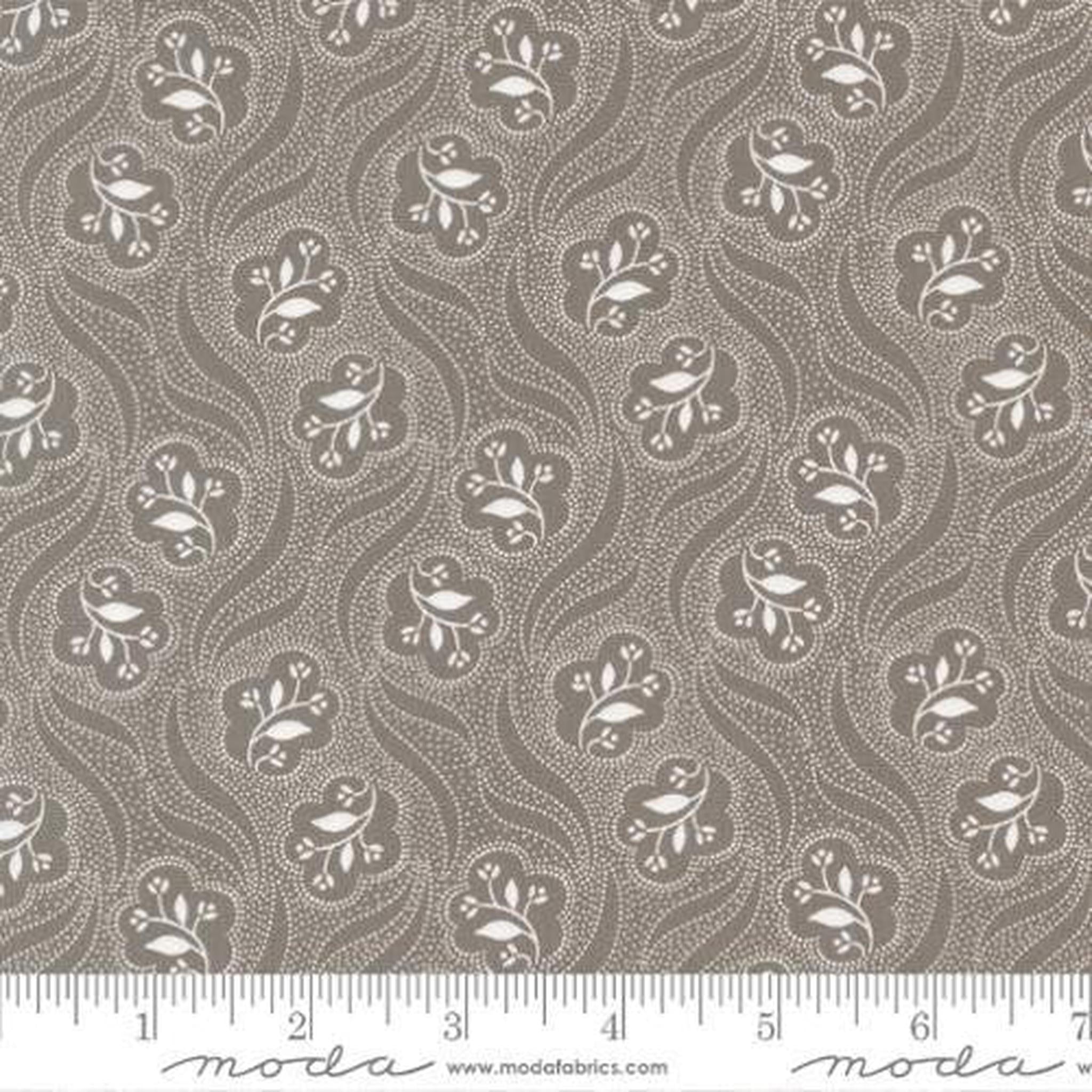 Moda Honeybloom Prancing Posies - Charcoal