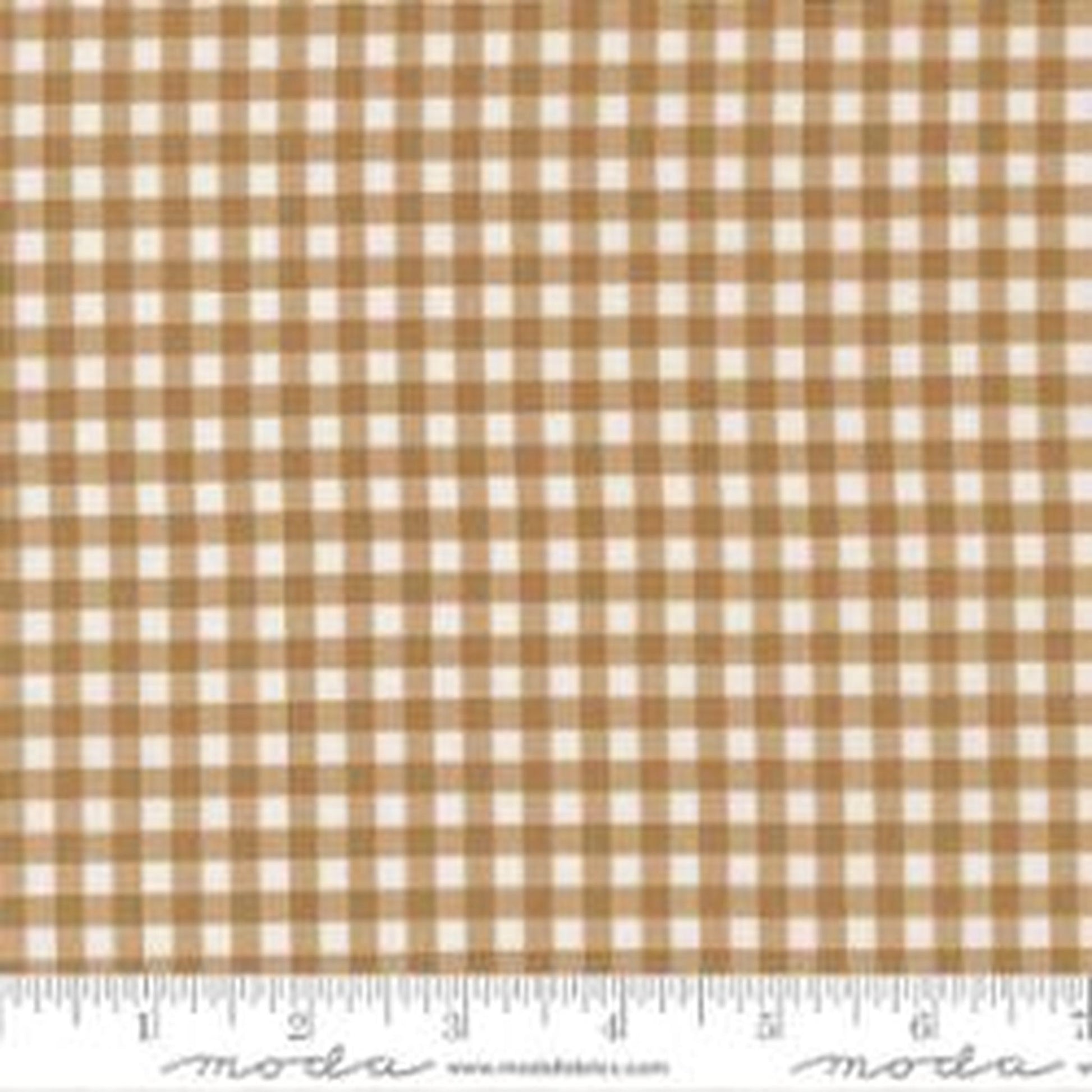 Moda Lucky Gingham Sand -