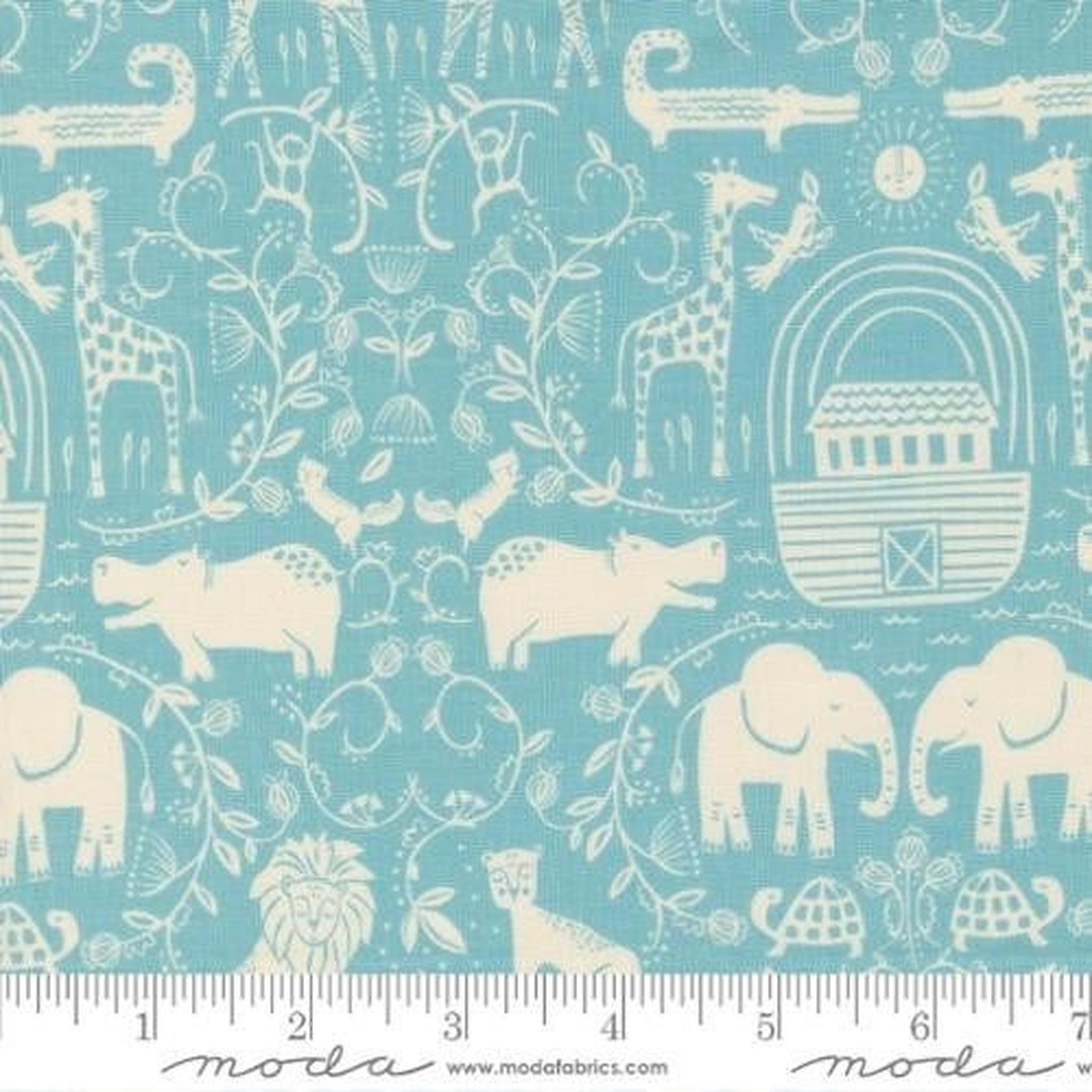 Moda Noahs Ark Two by Two - Sky