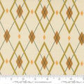 Moda Peachy - Eggshell Diamond Trellis