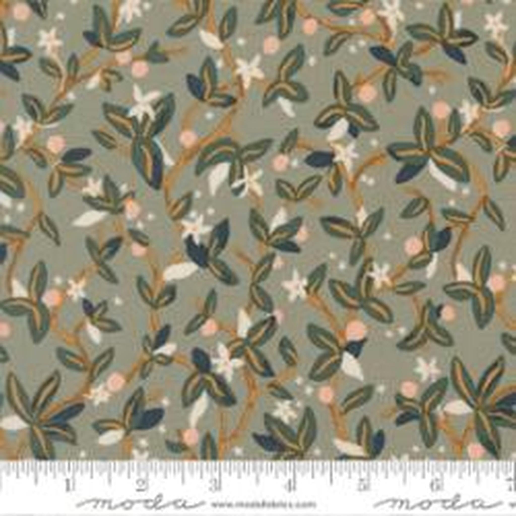 Moda Peachy - Sage Peach Blossom