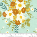 Moda Ponderosa Large Floral Daisy - Sky