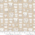 Moda Potted by Kiley's Quilt Room - Pots Pebble