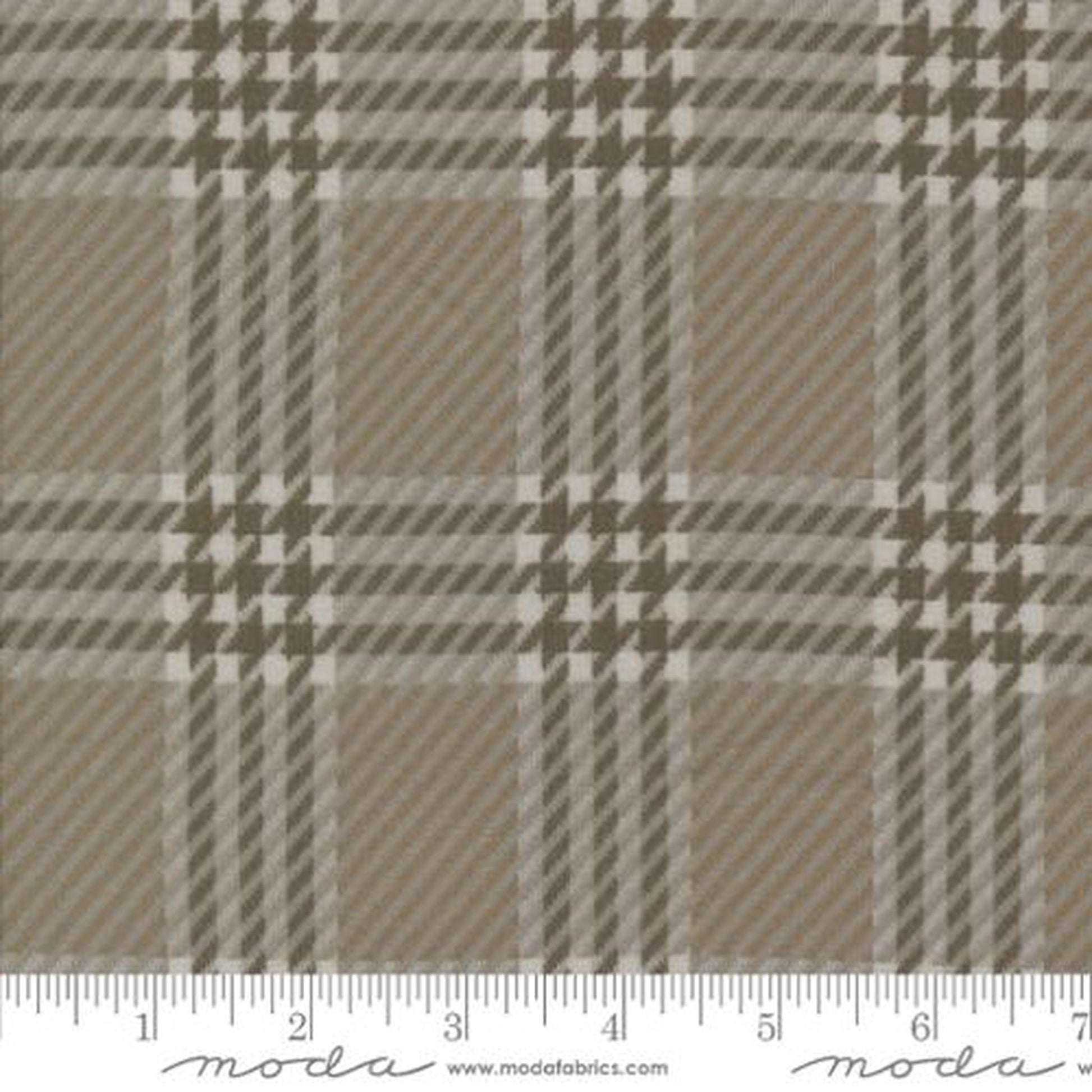Moda Prairie Gatherings Flannel Window Pane Plaid - Etching