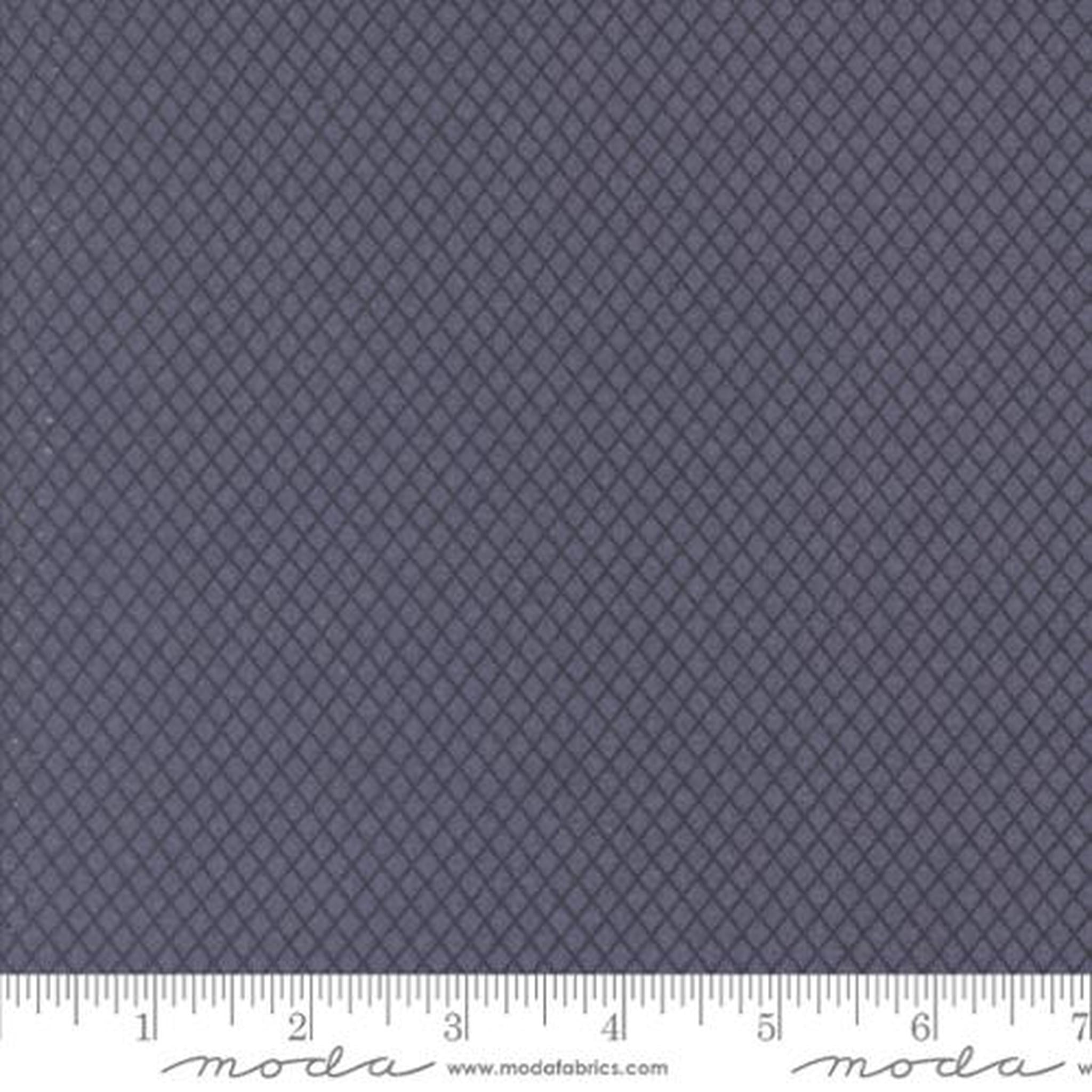 Moda Prairie Gatherings Flannel Wire Mesh - Indigo