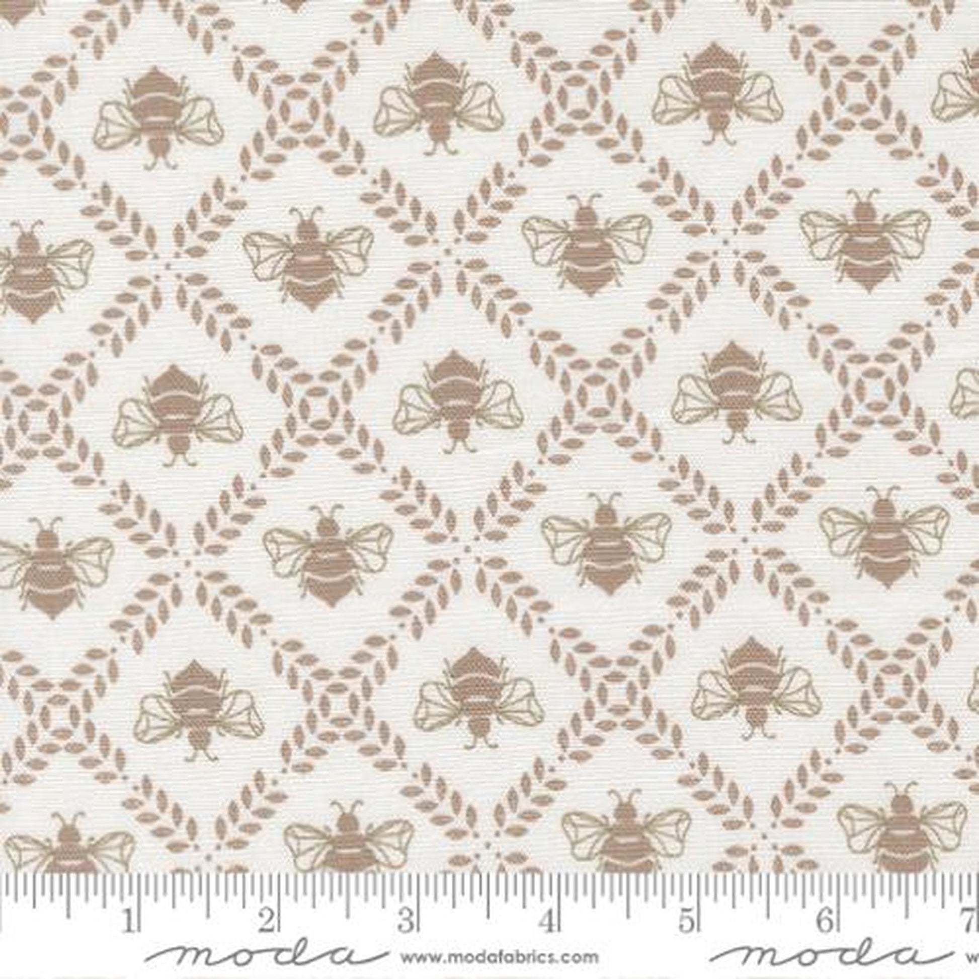 Moda Sun Drenched Canvas - Cloud Stone